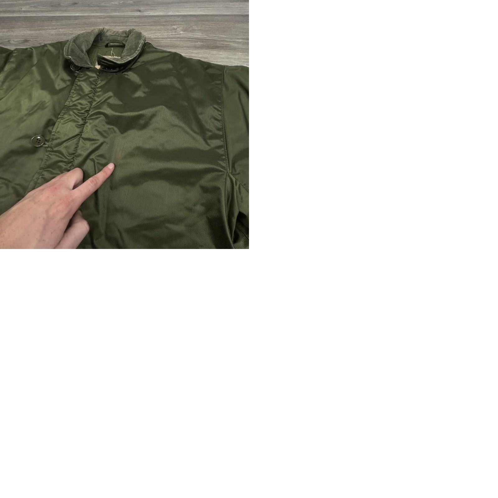 Alpha Industries VINTAGE Alpha Industries Jacket Military L Green Nylon Zip Size US L / EU 52-54 / 3 - 10 Thumbnail