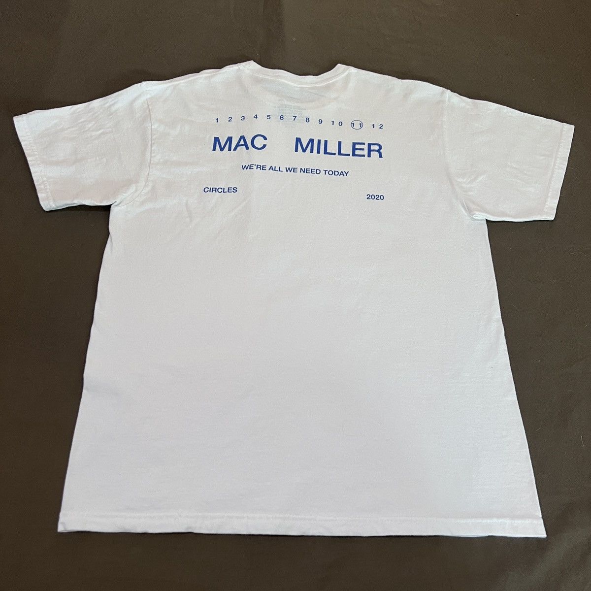 Mac Miller 2019 Mac Miller Circles Promo Tee Shirt Size L Size US L / EU 52-54 / 3 - 2 Thumbnail