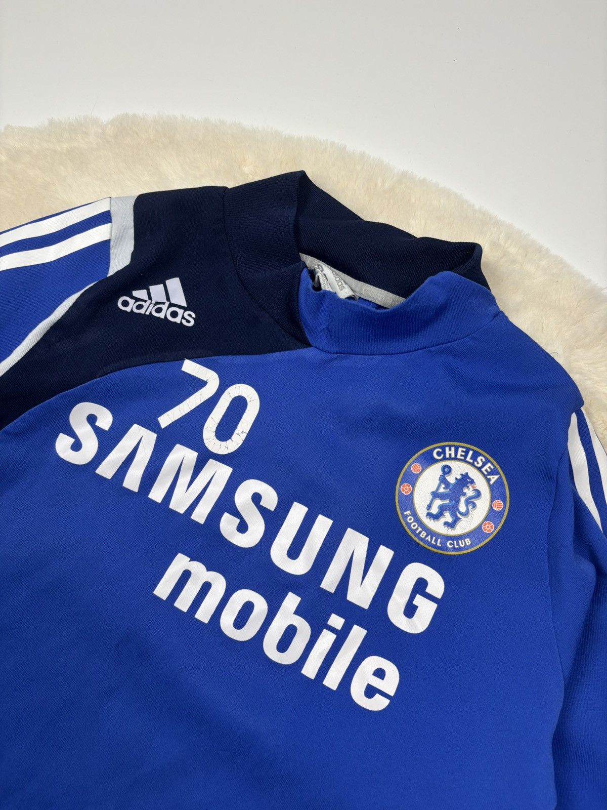 Adidas Adidas FC Chelsea 2007/08 Soccer Training Shirt Size L Size US L / EU 52-54 / 3 - 5 Thumbnail