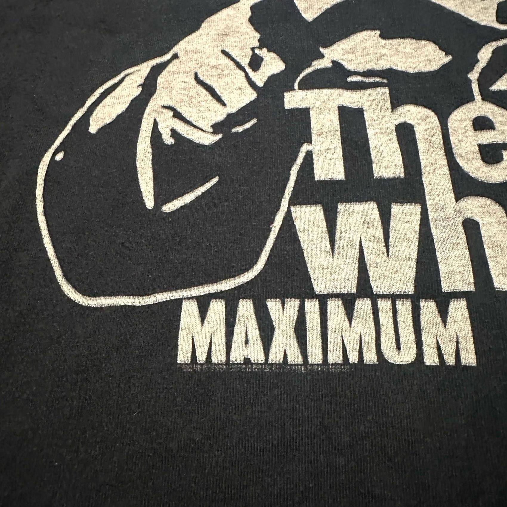 Vintage The Who Tour Shirt Mens Small Black Cotton Graphic Print Crew Neck Band Grunge Y2K Rock Rock Band T-Shirt Mens Short Sleeve Size US S / EU 44-46 / 1 - 4 Thumbnail