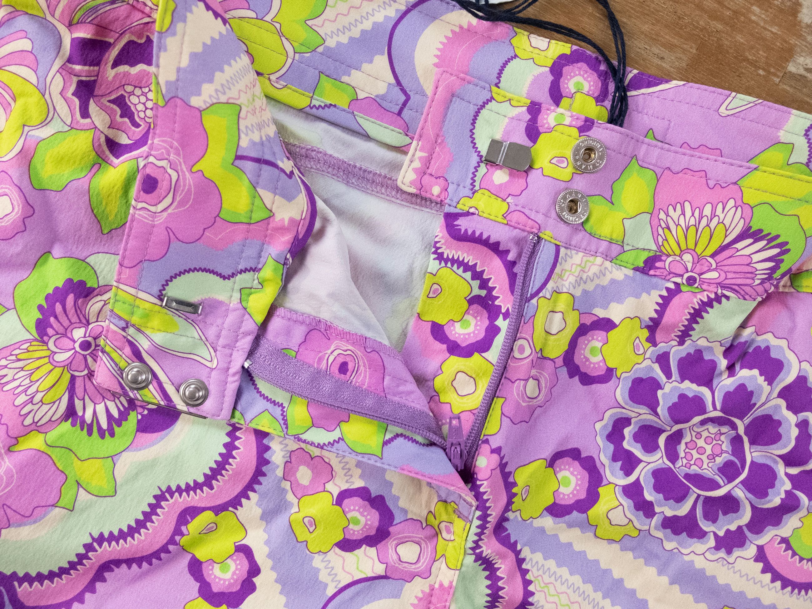 Vilebrequin VILEBREQUIN Ferise pink floral print swim shorts Medium Size 32" / US 10 / IT 46 - 8 Thumbnail