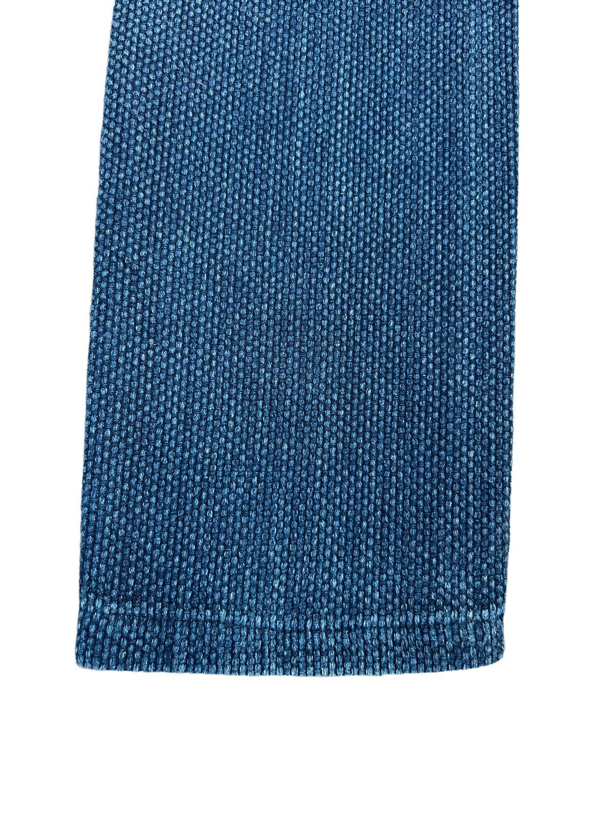 Indigo Blue Trick Japan Fade Indigo Kendo Sashiko Chinos Pant Size US 29 - 15 Thumbnail