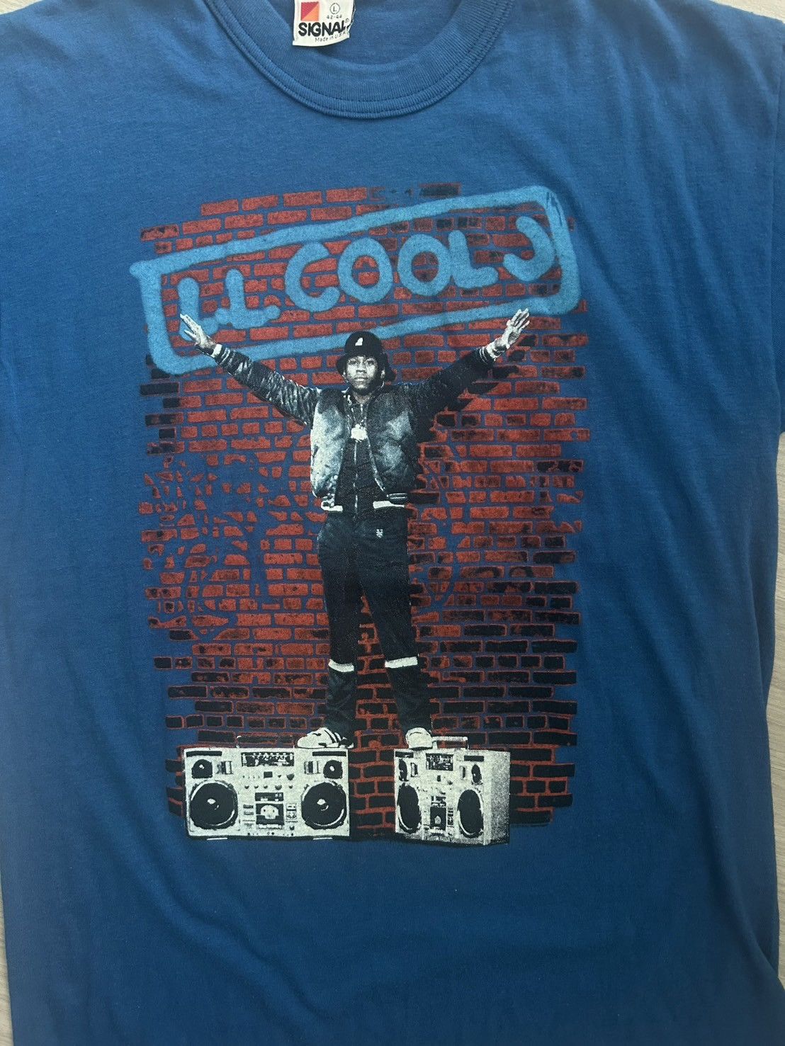 Vintage LL Cool J Vintage T Shirt 80s Size US L / EU 52-54 / 3 - 6 Thumbnail