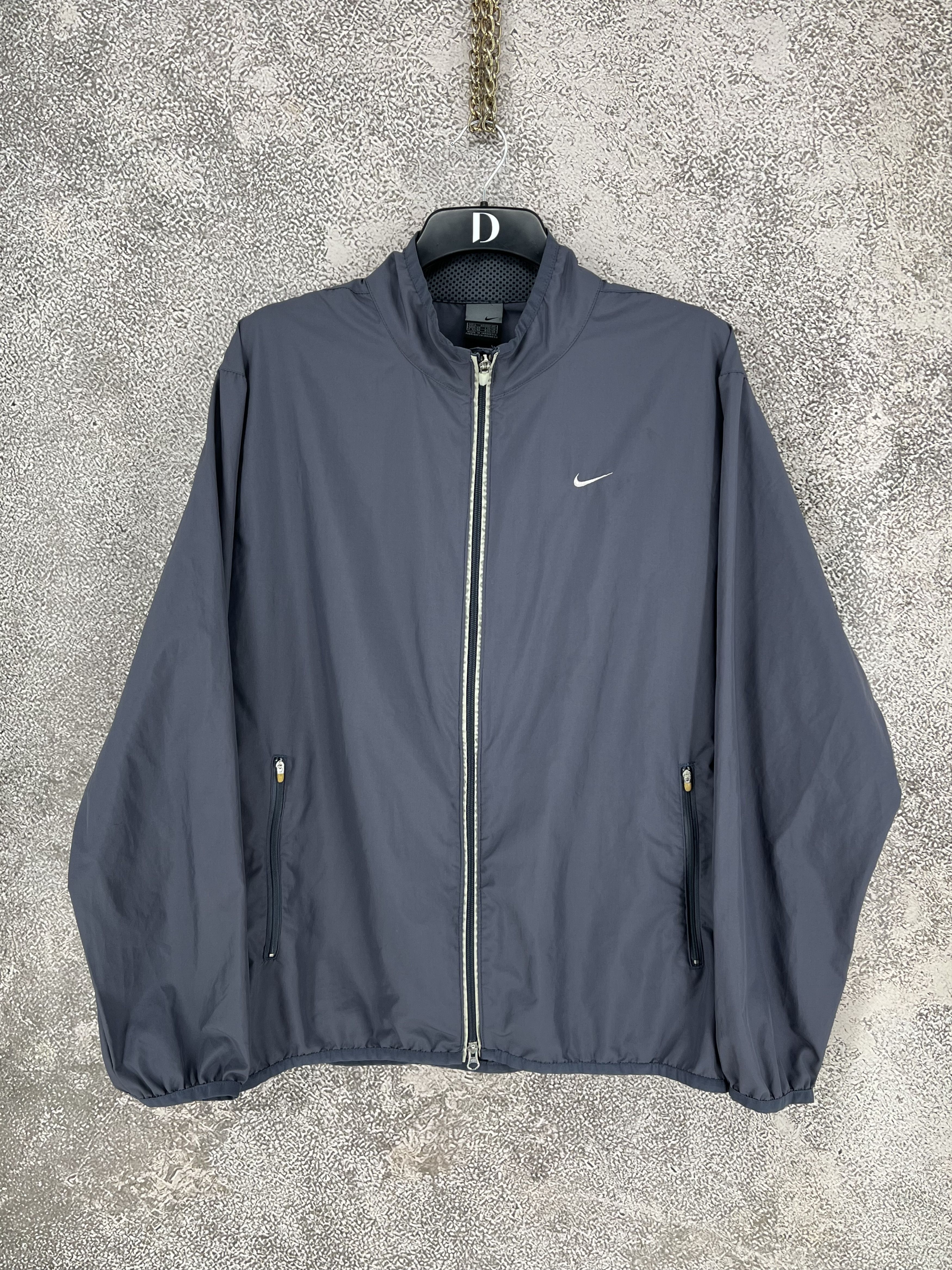 Nike Vintage Y2K Nike Drill jacket Retro Archive 2000s Size US L / EU 52-54 / 3 - 1 Thumbnail
