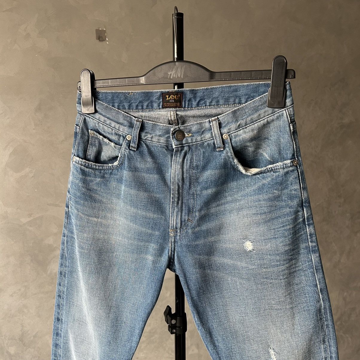 Lee Lee 101 Rider Selvedge Denim Jeans Size US 30 / EU 46 - 10 Thumbnail