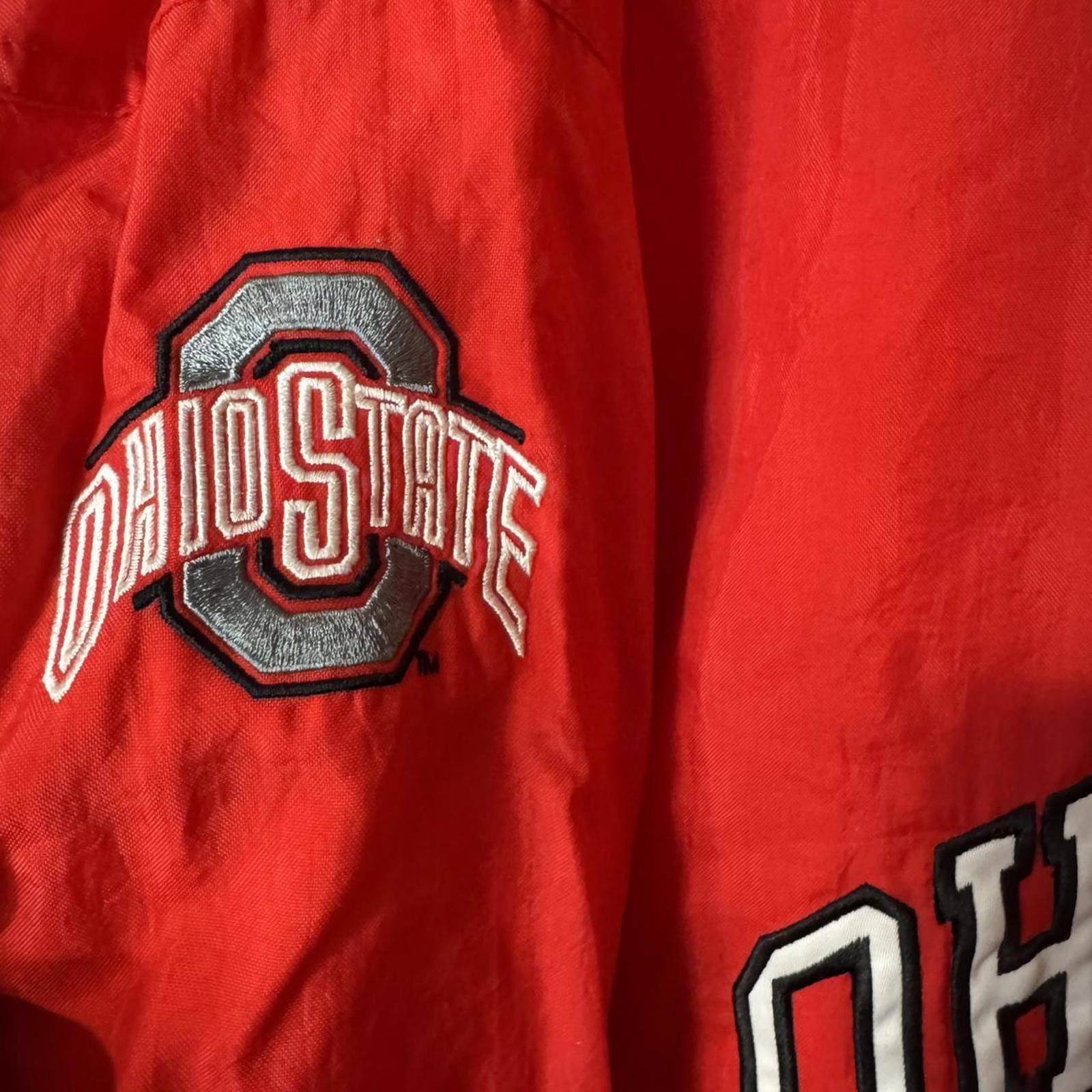 Champion Champion Ohio State Buckeyes red and black windbreaker Size US XXL / EU 58 / 5 - 4 Thumbnail