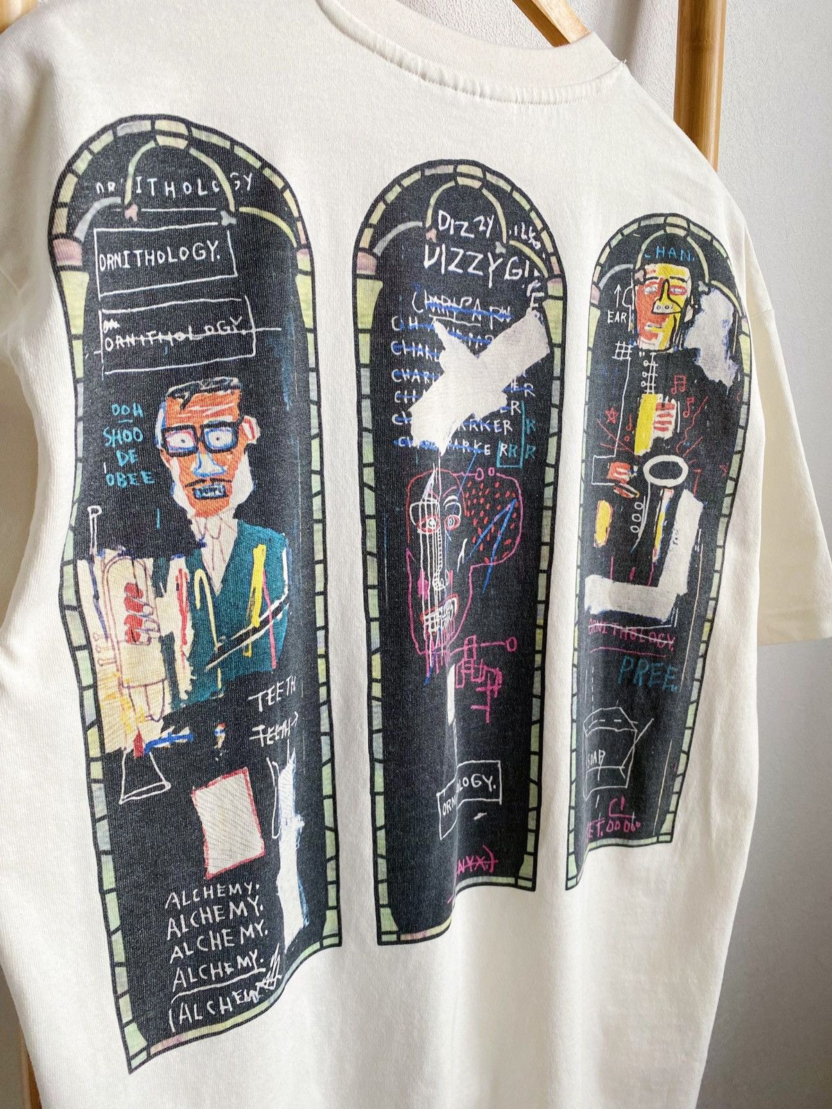 H&M × Jean-Michel Basquiat × Who Decides War WHO DECIDES WAR x BASQUIAT x H&M RELAXED FIT COTTON T-SHIRT Size US M / EU 48-50 / 2 - 8 Thumbnail