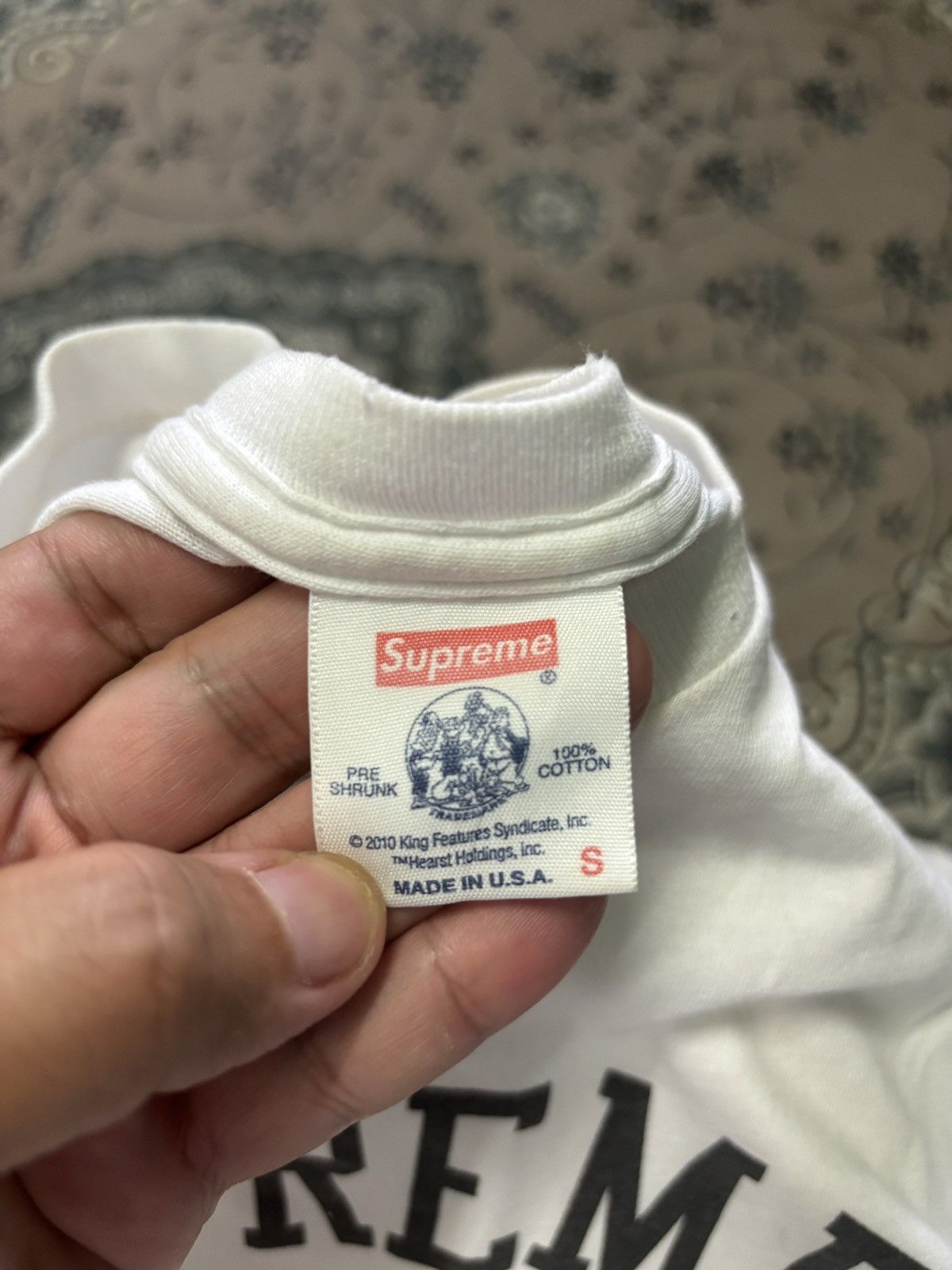 Supreme 💥BINDING OFFER💥2010 SUPREME POPEYE TSHIRT TEE🔥 Size US S / EU 44-46 / 1 - 14 Thumbnail