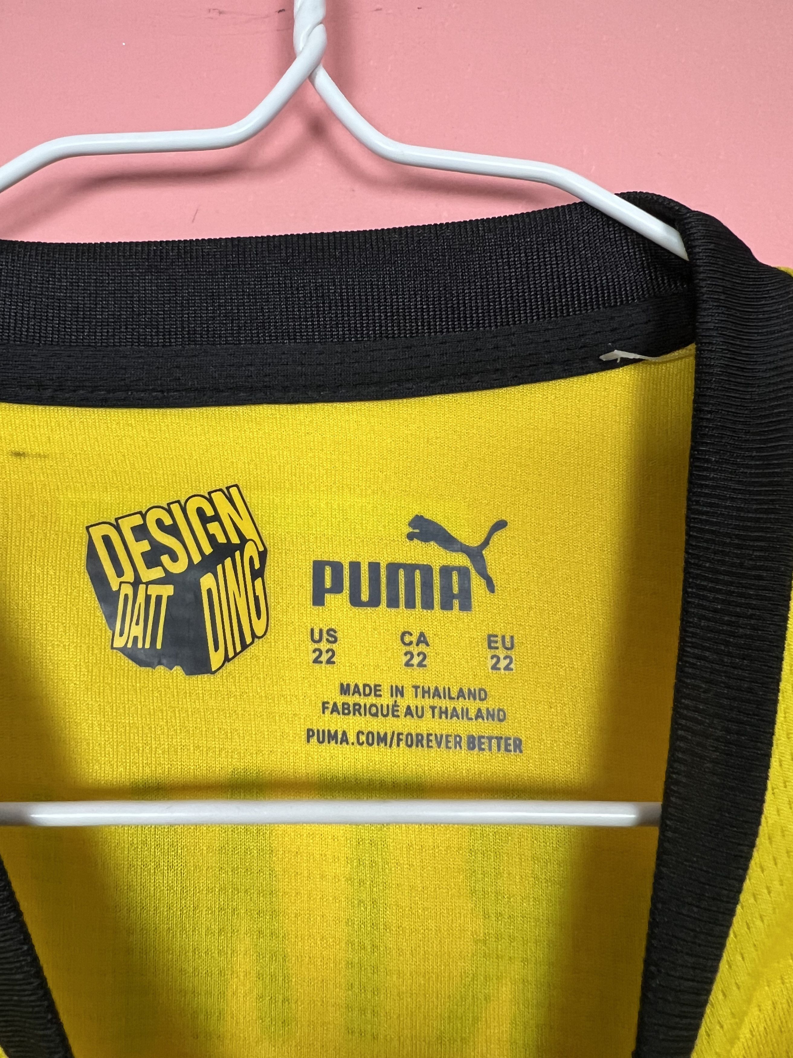 Puma puma Borussia dortmund teen kids soccer jersey football Size US M / EU 48-50 / 2 - 5 Thumbnail