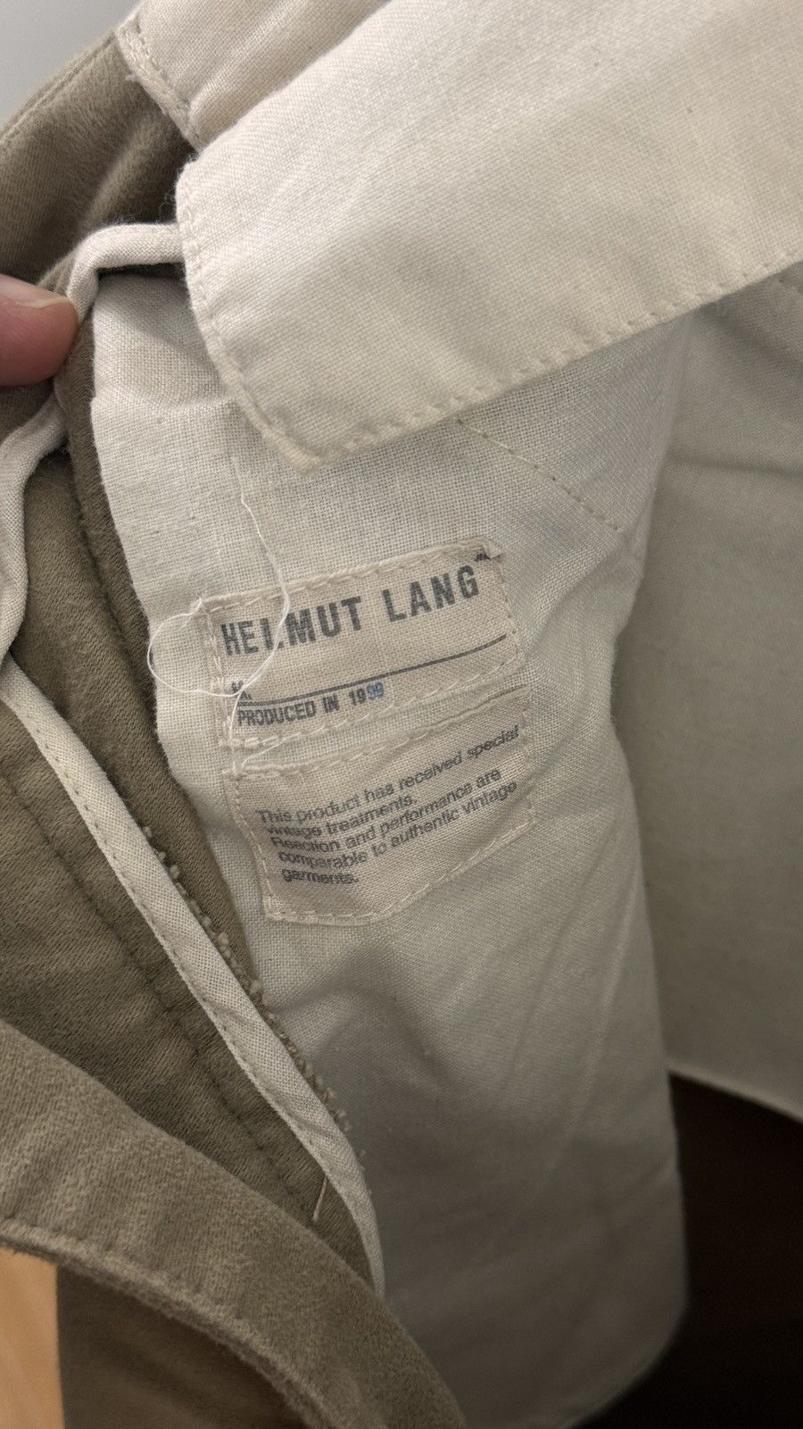 Helmut Lang Helmut Lang Archive Moto Pants 1999 — Size 50 Size US 34 / EU 50 - 4 Thumbnail