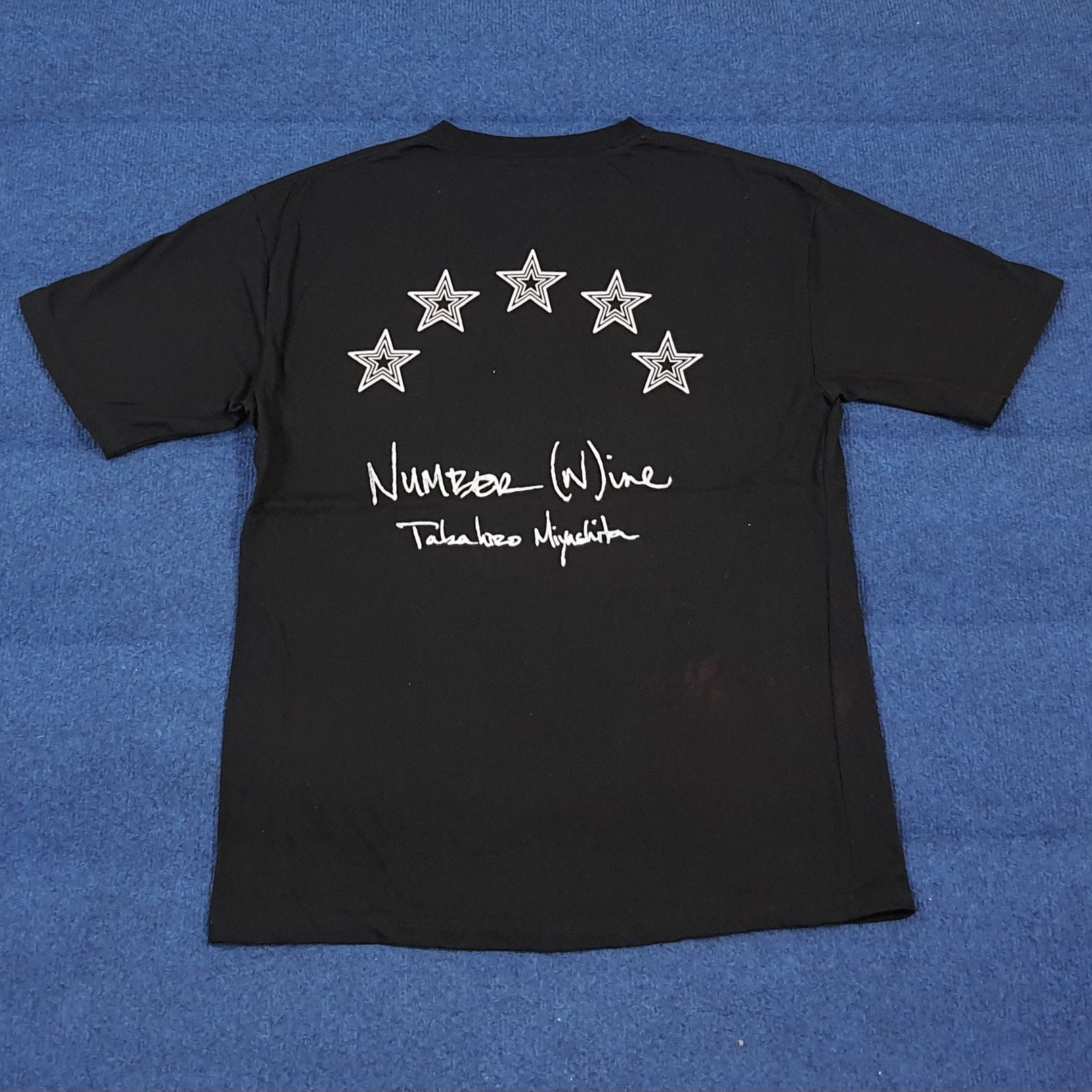 Number (N)ine Vintage Number Nine Five Star Japan Tshirt C301N39 Size US M / EU 48-50 / 2 - 1 Thumbnail