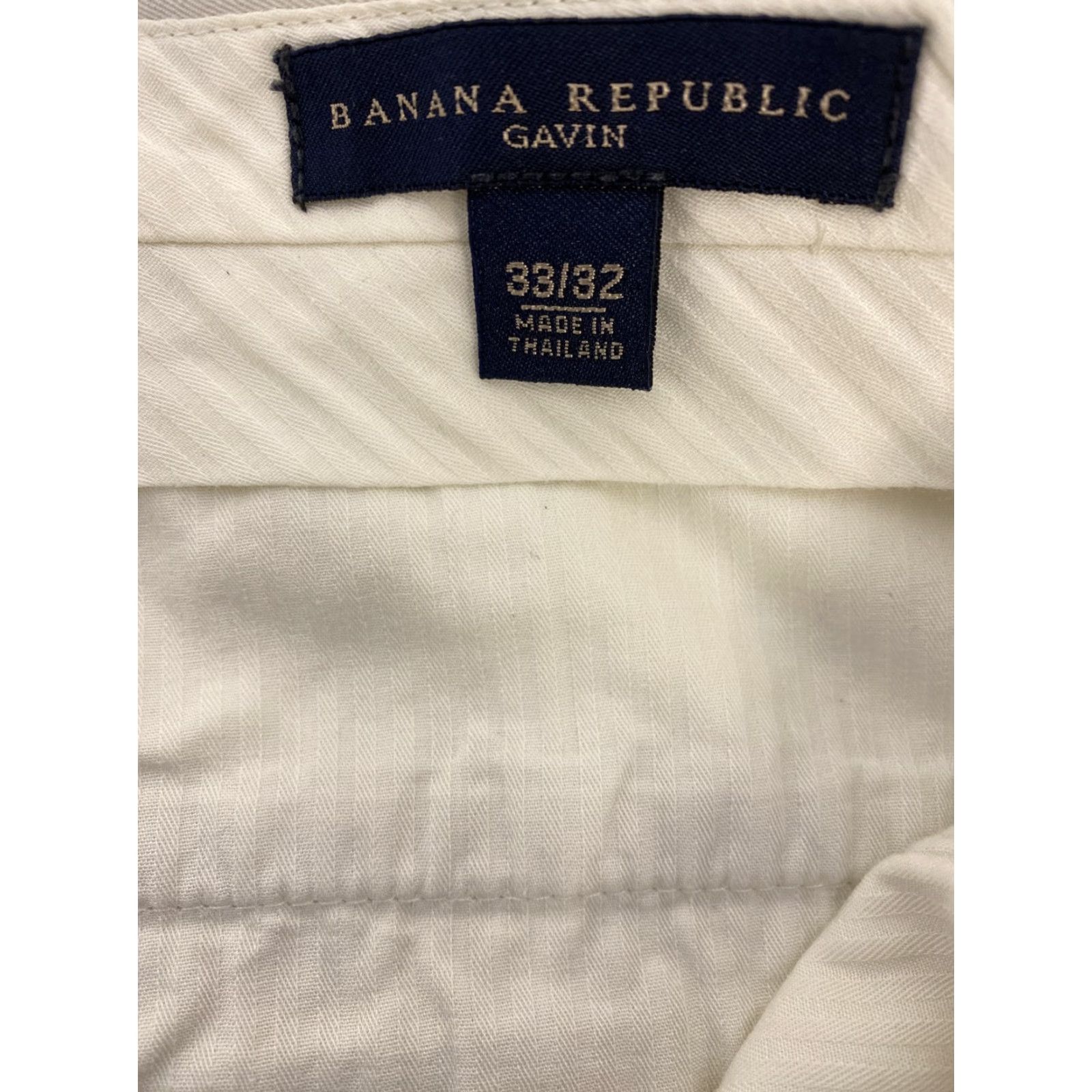 Banana Republic BANANA REPUBLIC Flat Front Khakis Pants Beige Mens Size 33X32 Size US 33 - 7 Thumbnail