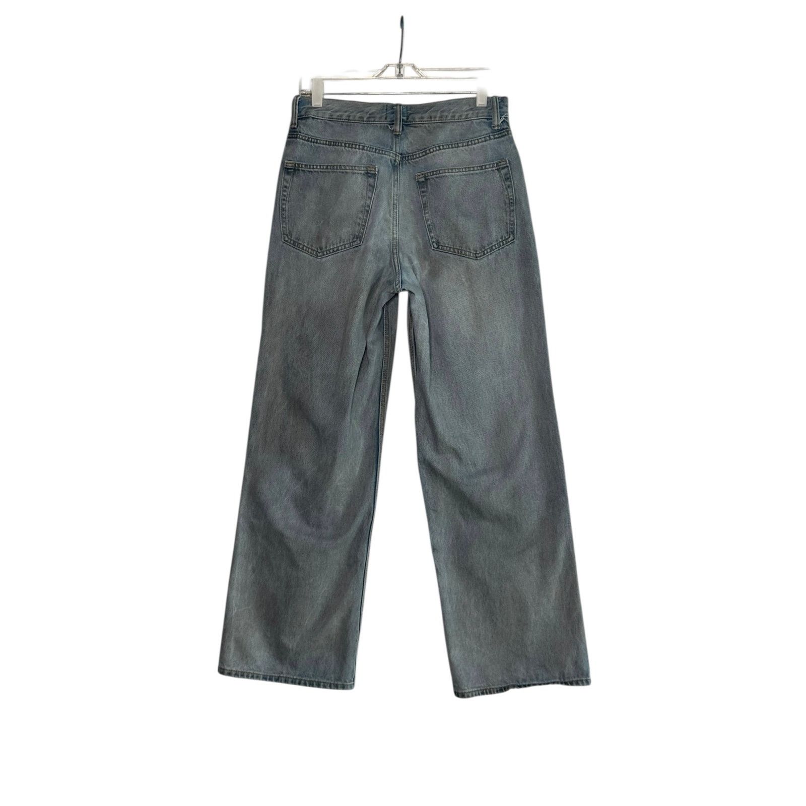 H&M H&M lose fit mud wash wide legs jeans size 30 Size US 30 / EU 46 - 5 Thumbnail