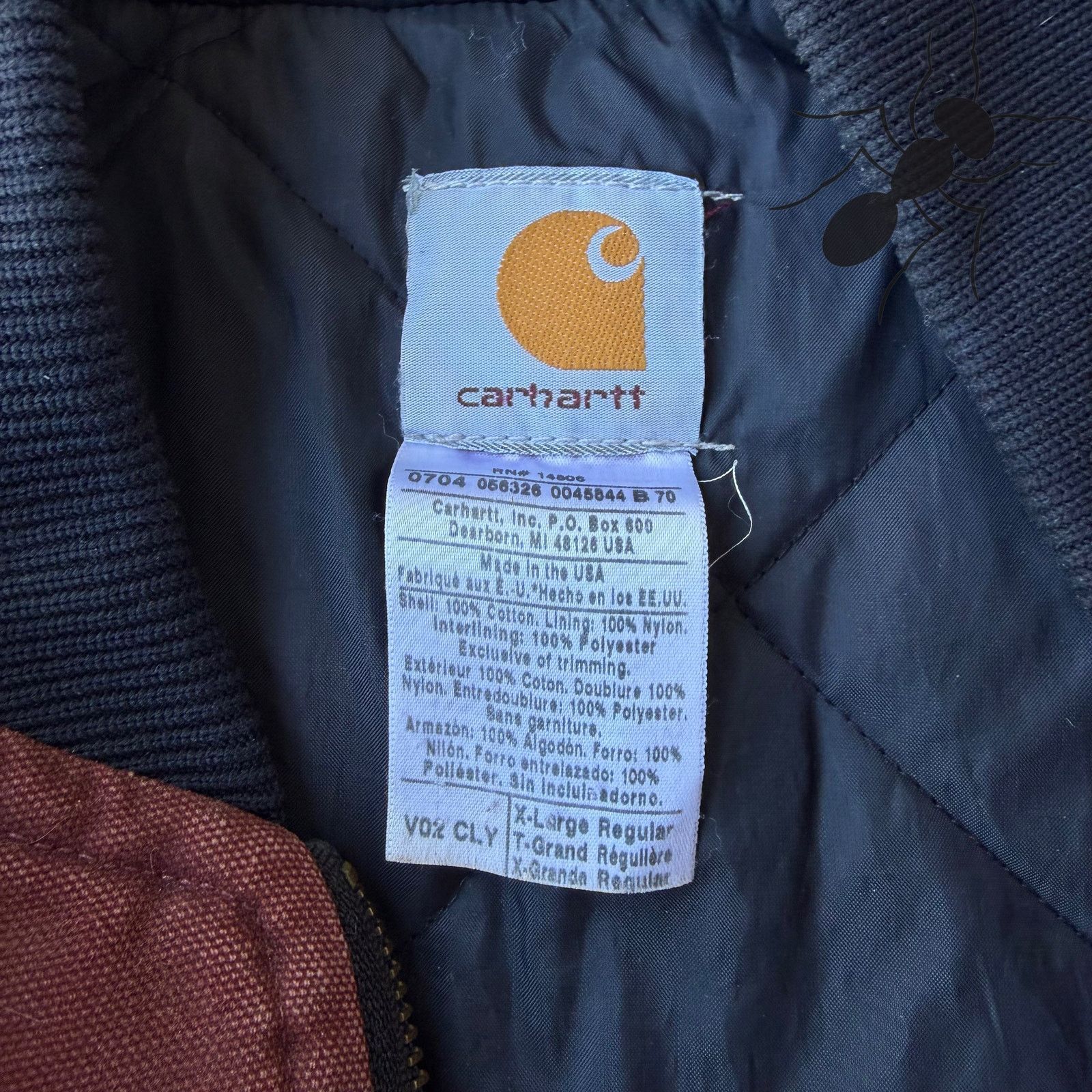 Carhartt × Vintage Carhartt V02 CLY red work wear vest Size US XL / EU 56 / 4 - 3 Thumbnail