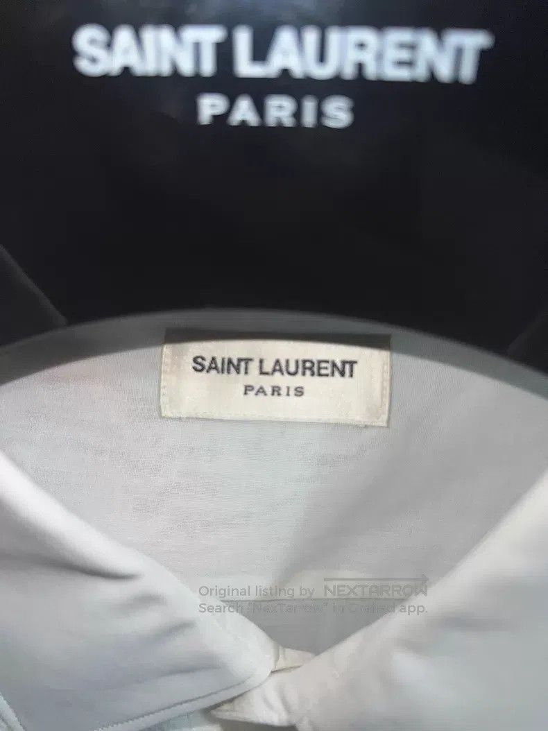 Saint Laurent Paris Saint Laurent Paris Bellows Organ Shirt i Size S / US 4 / IT 40 - 5 Thumbnail