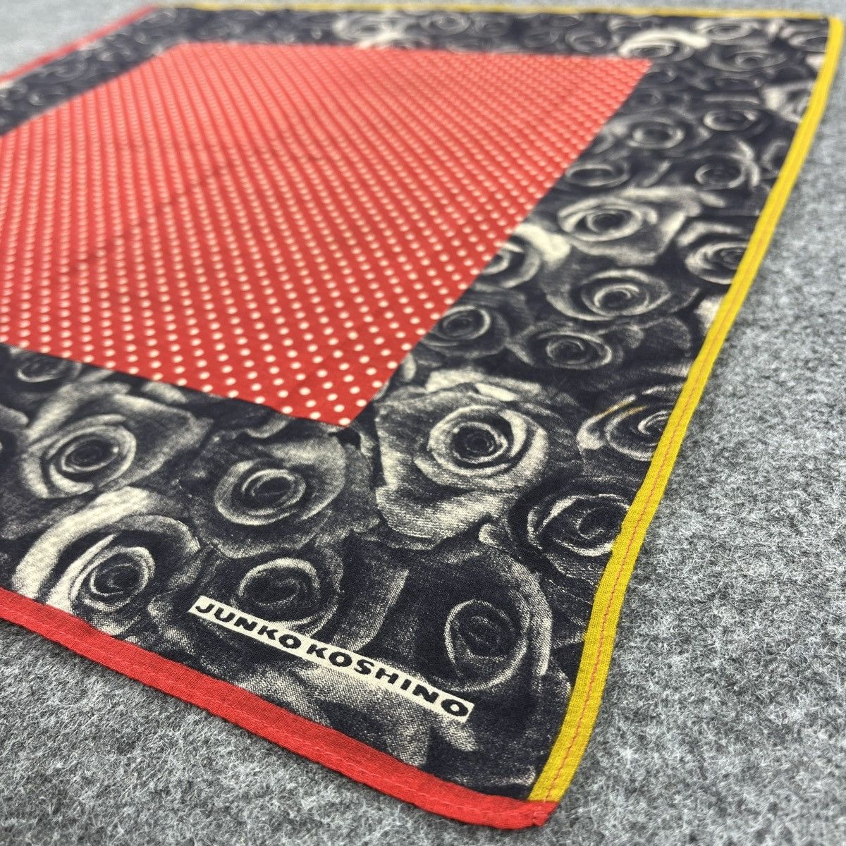 Japanese Brand × Mr. Junko × Vintage Junko Koshino Handkerchief / Bandana / Neckerchief B645 Size ONE SIZE - 4 Thumbnail