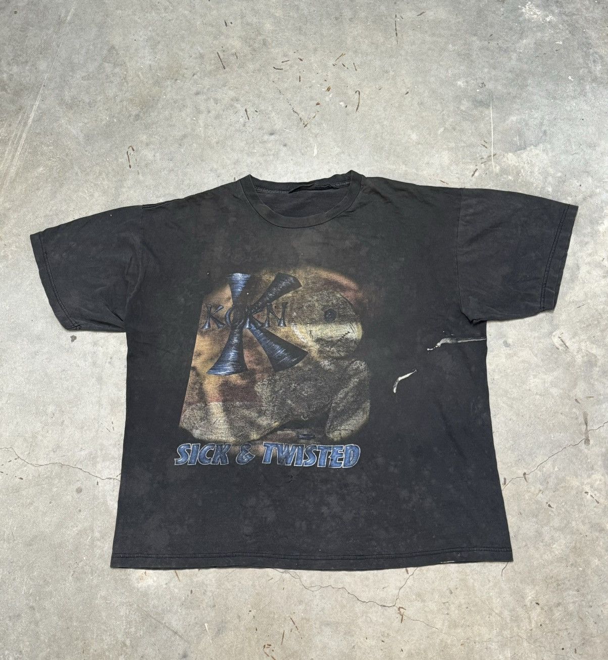 Band Tees Smoked 2000 Korn Sick and Twisted Parking Lot Boot Grail Size US XL / EU 56 / 4 - 1 Thumbnail