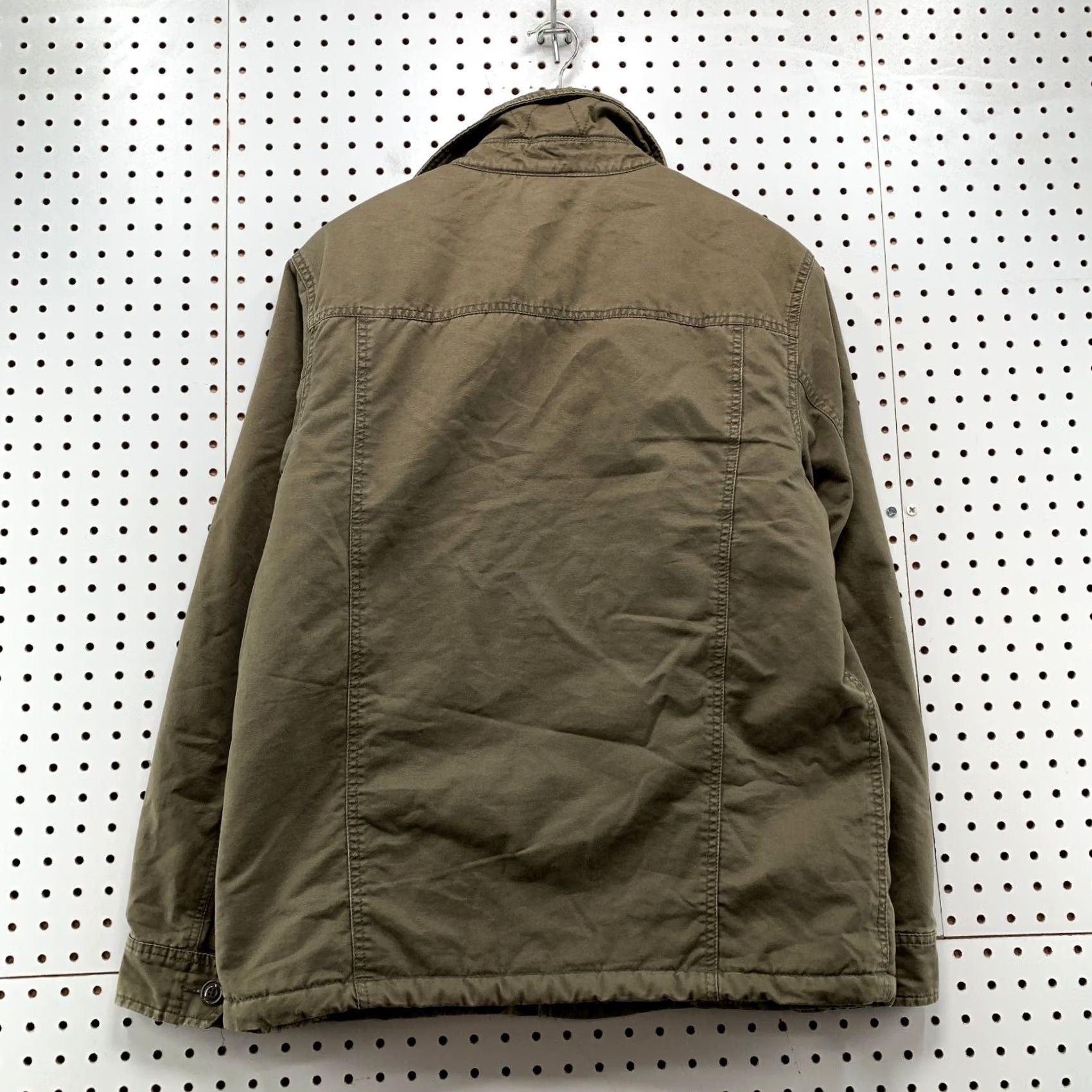 Gap Gap Military Jacket Heavyweight Sherpa Lined FIeld Coat Brown Mens Medium Size US M / EU 48-50 / 2 - 2 Thumbnail