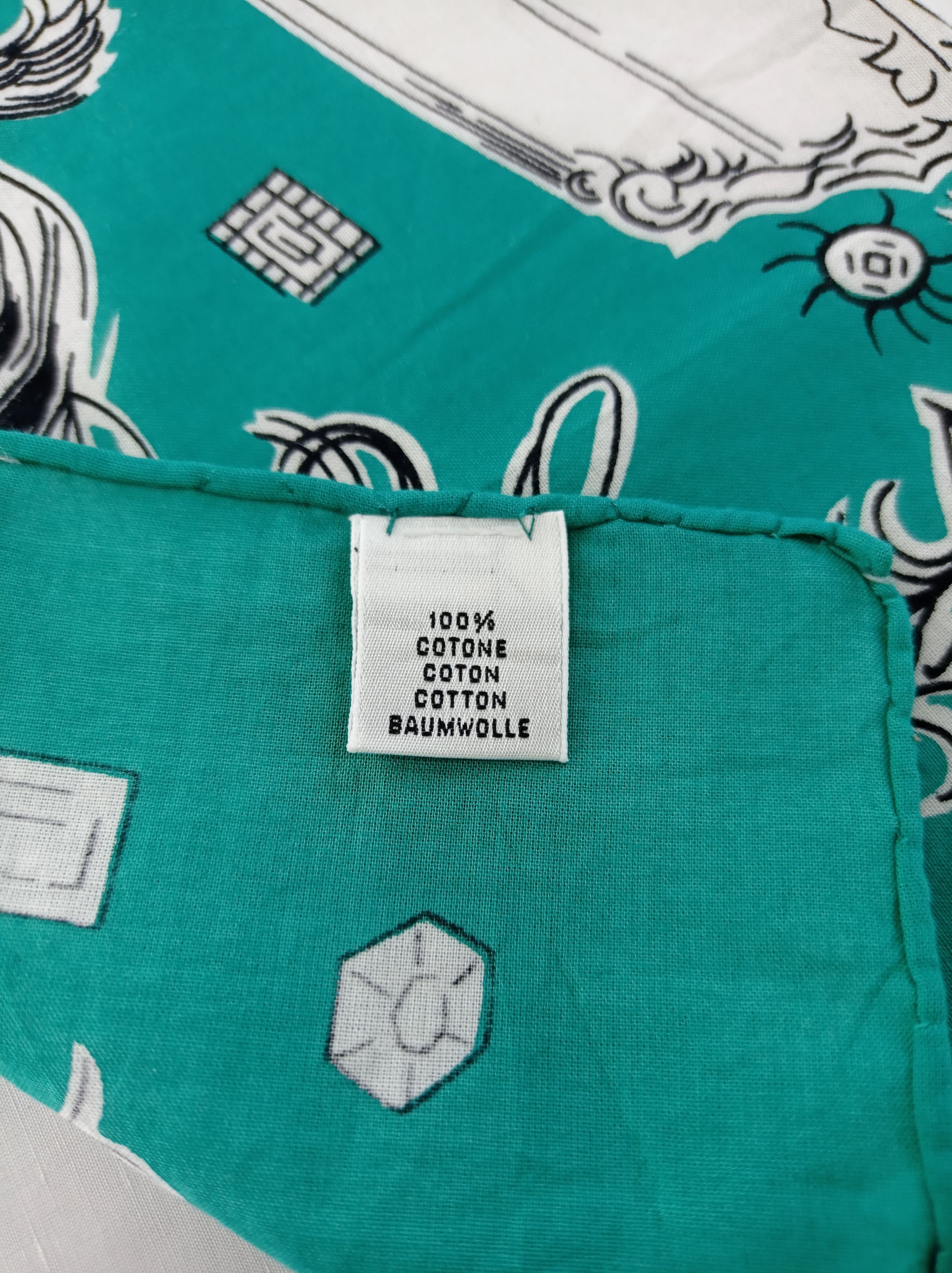 Designer × Jewelry × Vintage Vintage Chantecler Capri Handkerchief / Neckwear / Bandana Size ONE SIZE - 5 Thumbnail