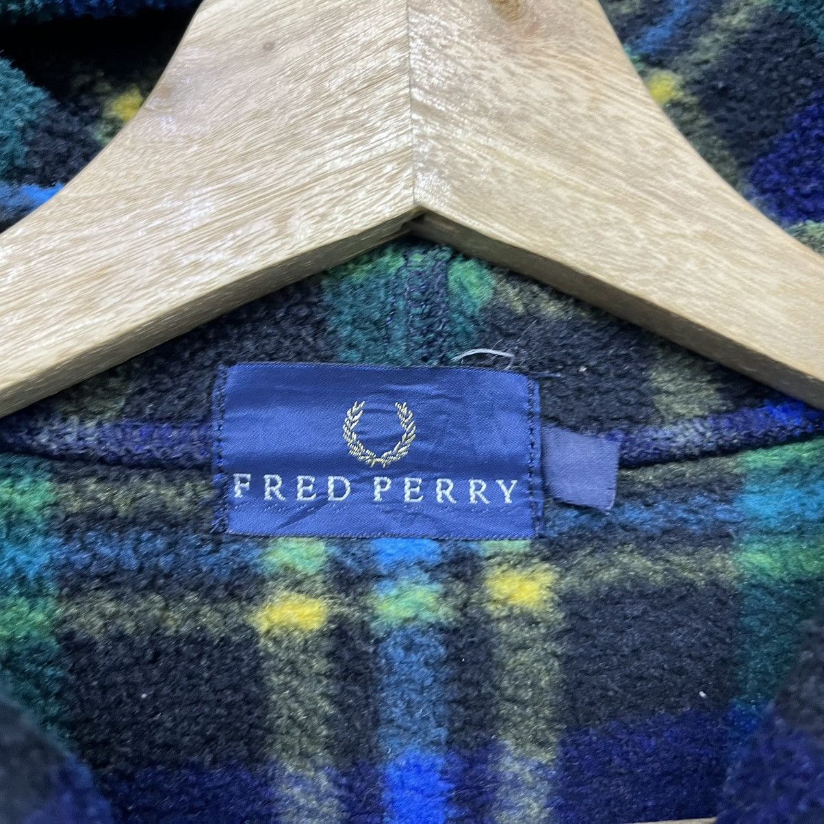 Fred Perry Fred Perry Polartec Fleece Hooded Jacket Size US M / EU 48-50 / 2 - 7 Thumbnail