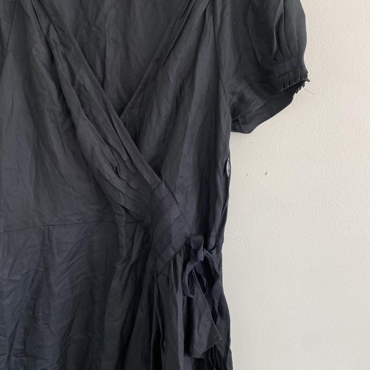 Juicy Couture JUICY COUTURE BLACK BABY DOLL MINI DRESS WOMENS SIZE 10 Size L / US 10 / IT 46 - 5 Thumbnail