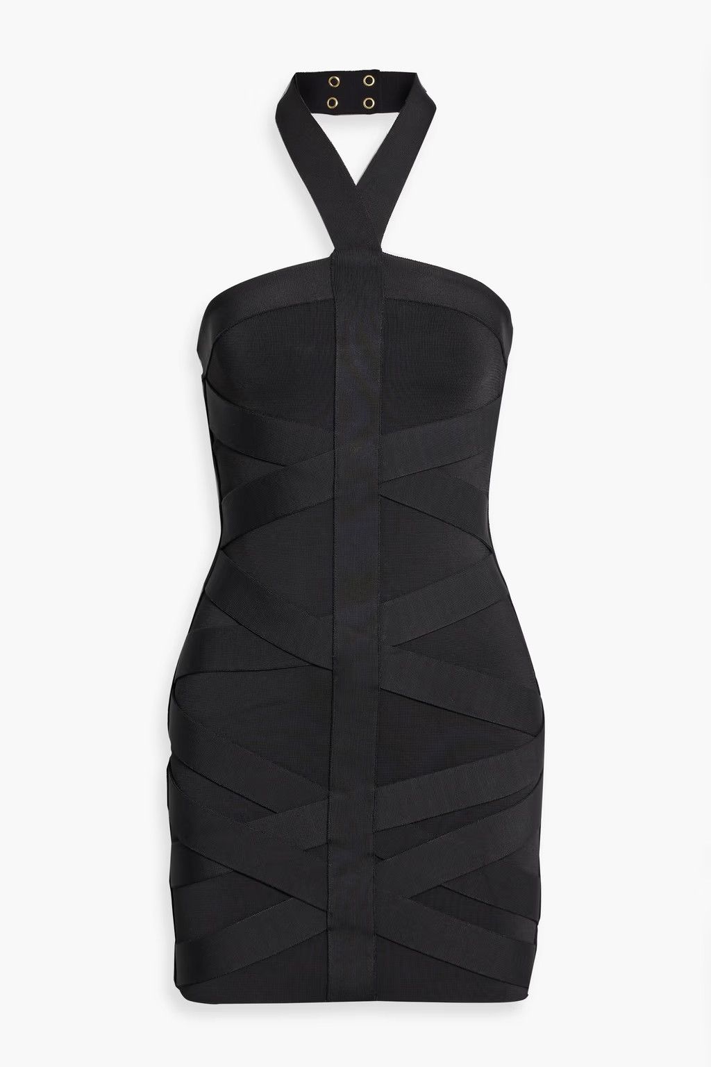 Balmain o1y0525 Mini Dress in Black Size M / US 6-8 / IT 42-44 - 1 Thumbnail
