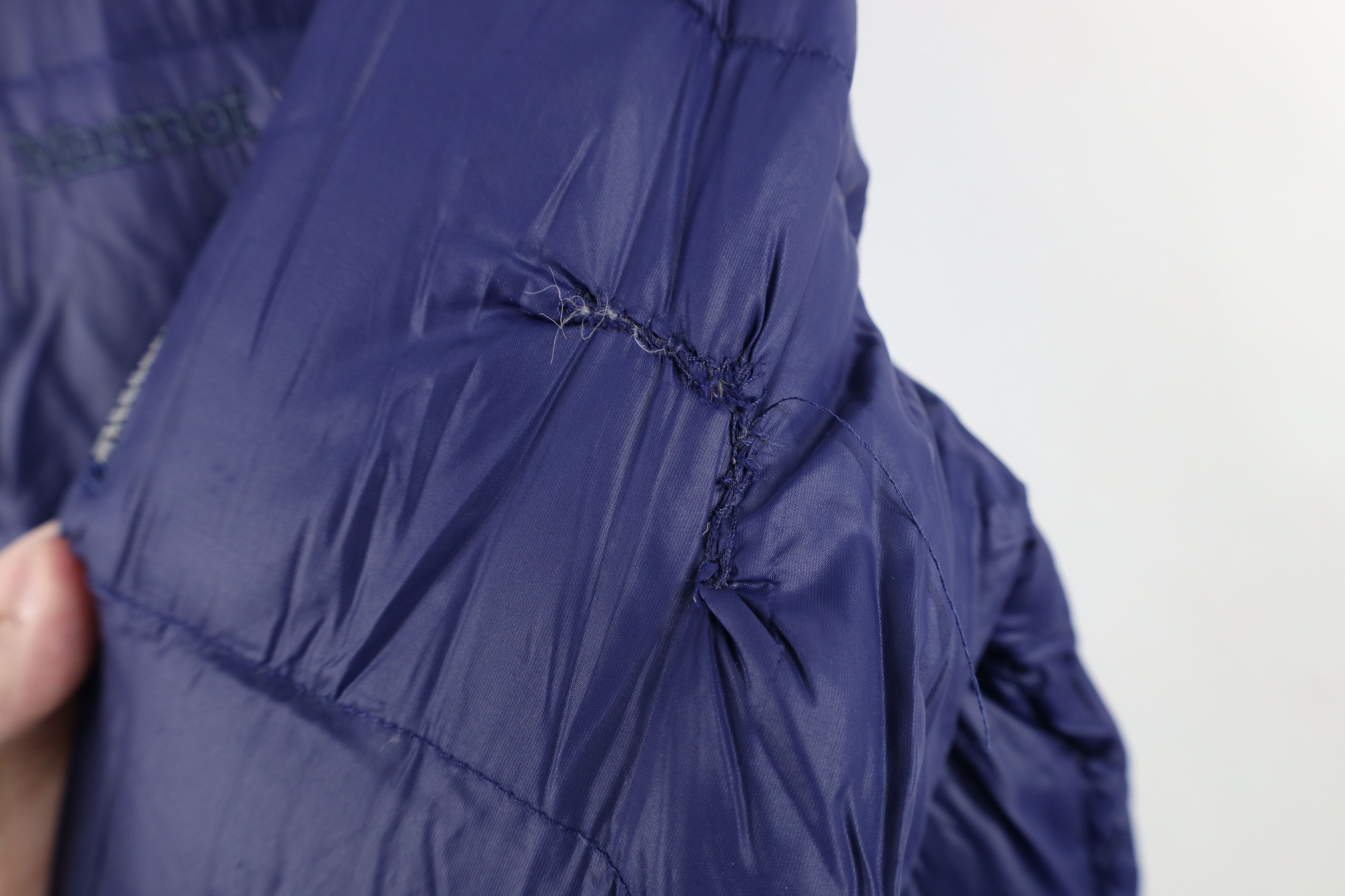 Marmot Marmot Down Feather Full Zip Winter Puffer Jacket Coat Blue Size XL / US 12-14 / IT 48-50 - 5 Thumbnail