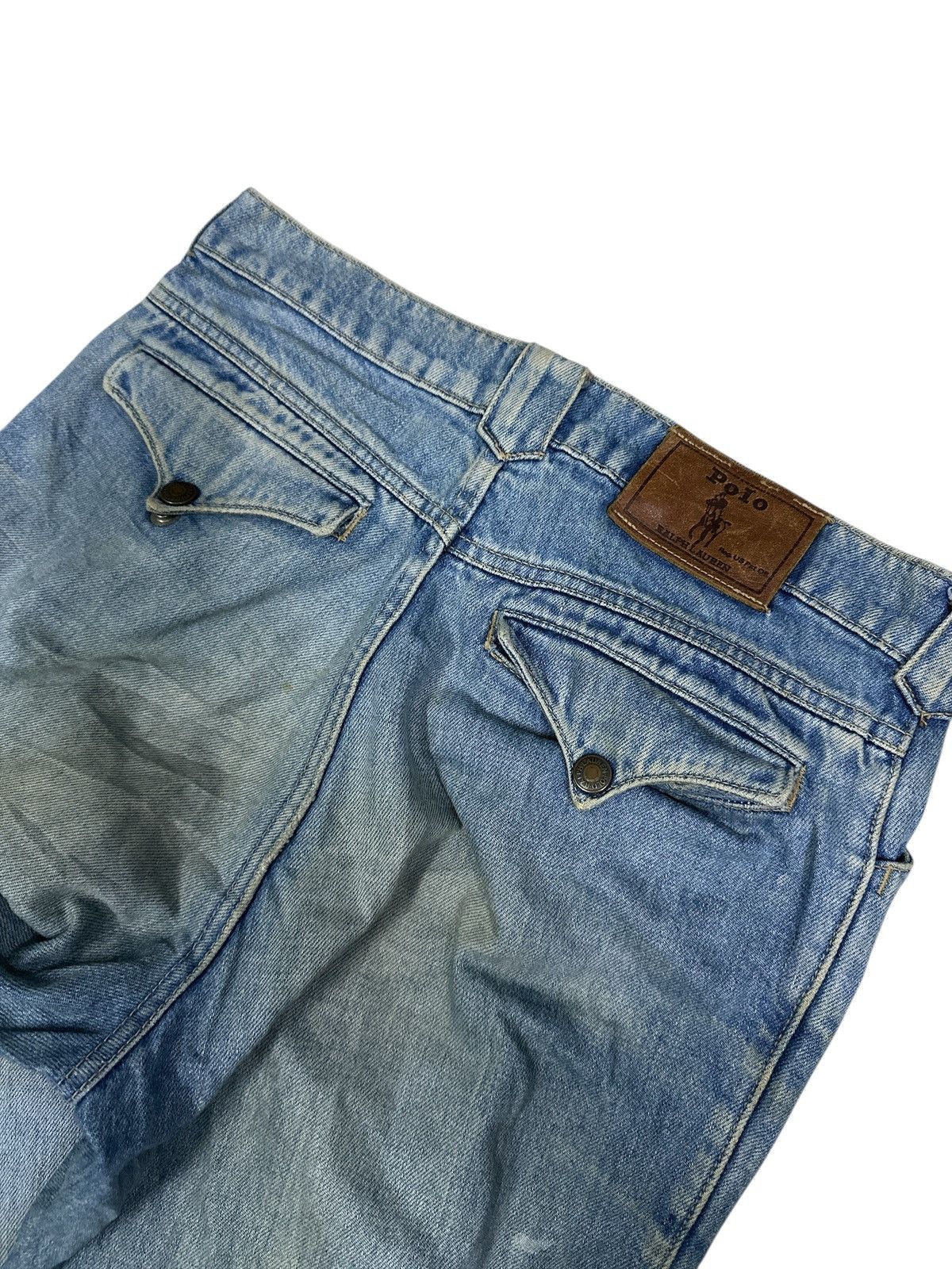 Ralph Lauren Vintage Trash Polo Ralph Lauren Denim Jeans💥🎌 Size US 31 - 3 Thumbnail