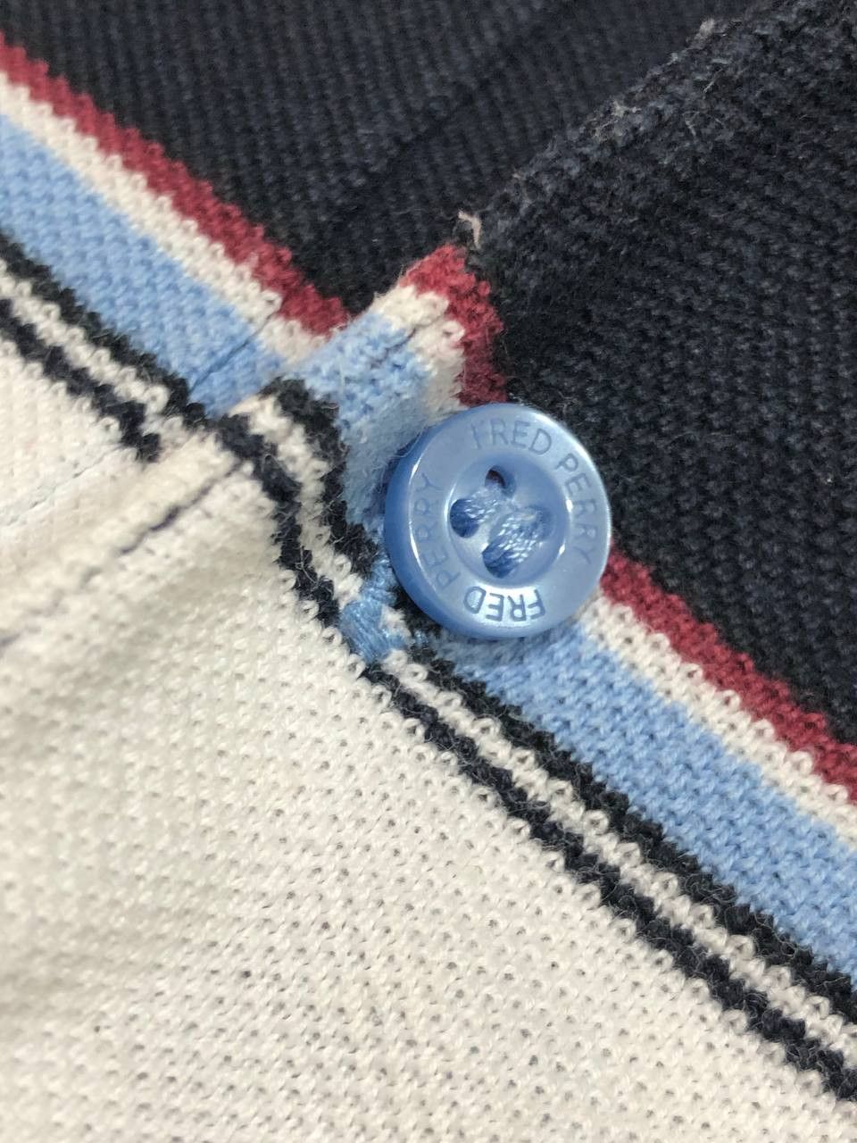 Fred Perry Streetwear striped Polo Fred Perry logo T-Shirt Y2K Vintage Size US XL / EU 56 / 4 - 7 Thumbnail
