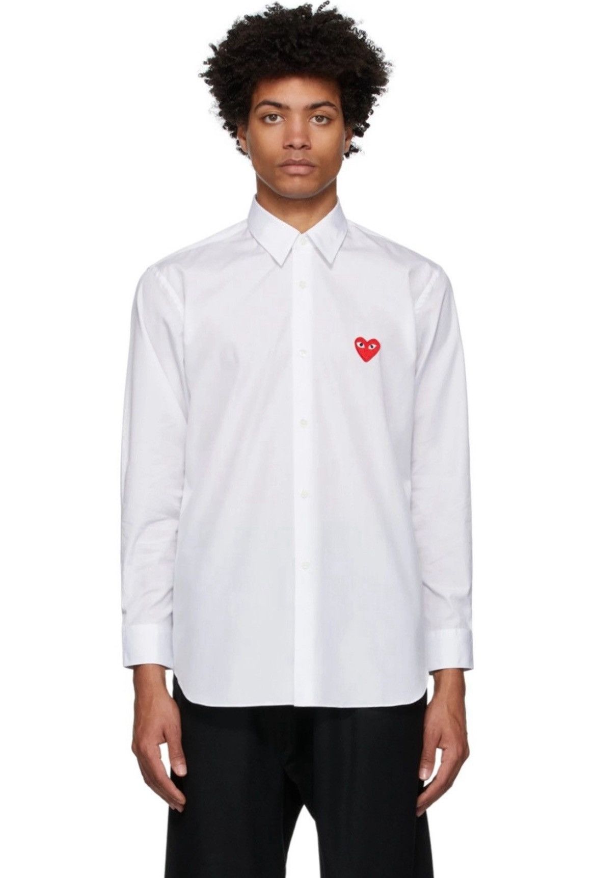 Comme des Garcons Comme des garcons AD2019 play shirt Size US XL / EU 56 / 4 - 2 Thumbnail