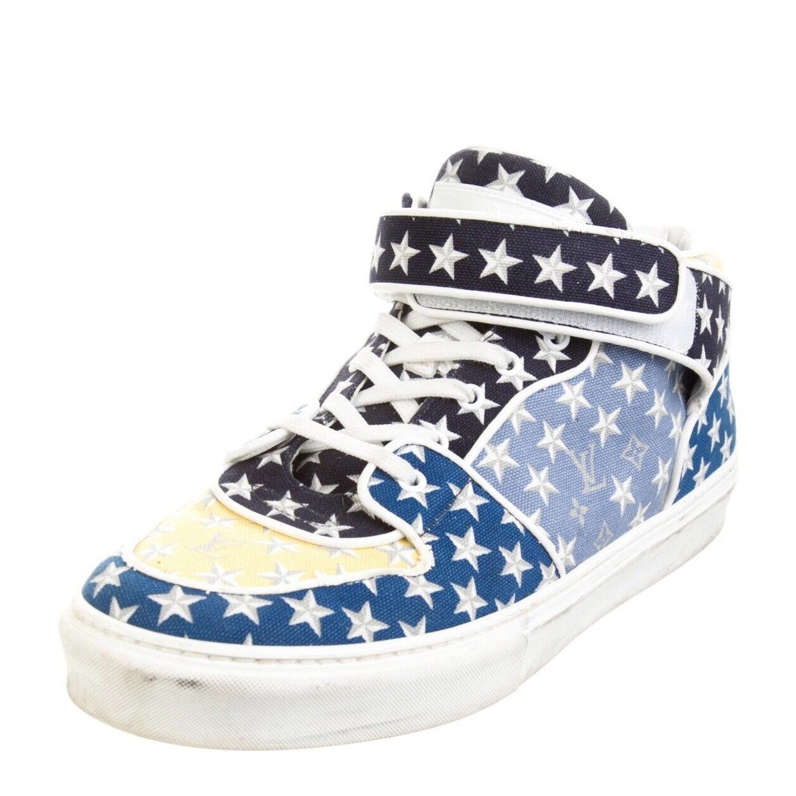 Louis Vuitton Louis Vuitton Acapulco Monogram Blue Stars Sneakers Size 9.5 Size US 9.5 / EU 42-43 - 3 Thumbnail