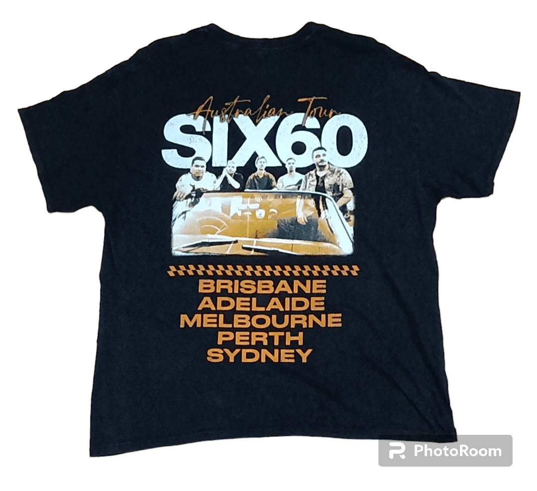 Band Tees SIX60 AUSTRALIAN TOUR SHIRT Size US L / EU 52-54 / 3 - 2 Thumbnail