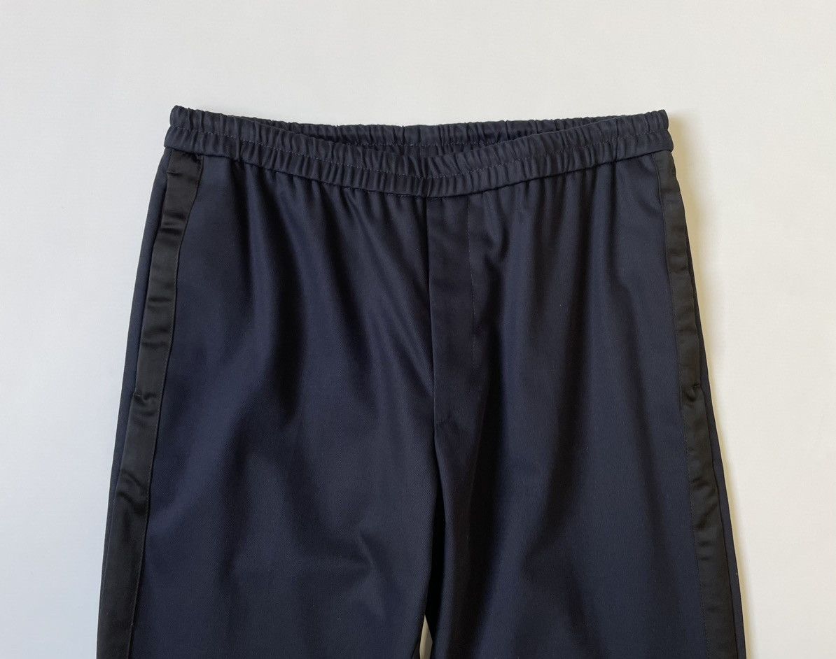 Dries Van Noten ‘Parkino’ Dark Blue Side Stripe Trousers Size US 32 / EU 48 - 4 Thumbnail