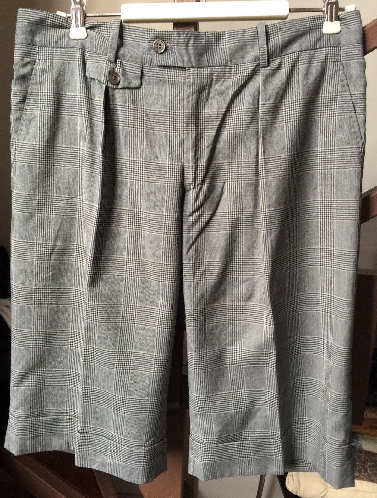 Alexander McQueen Prince of wales bermuda Size US 33 - 1 Thumbnail