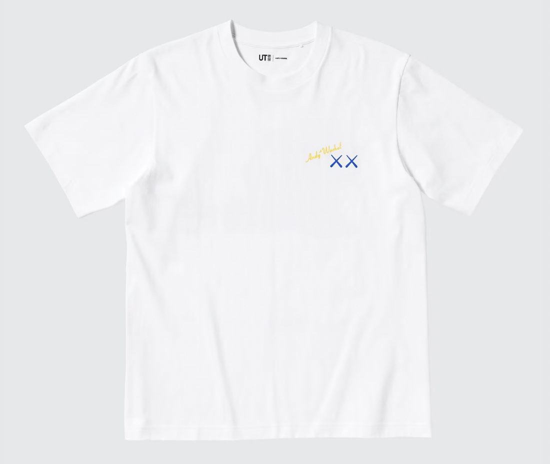 Kaws × Uniqlo Uniqlo x Kaws White/Blue/Yellow T-Shirt US M = ASIA L Size US M / EU 48-50 / 2 - 2 Thumbnail