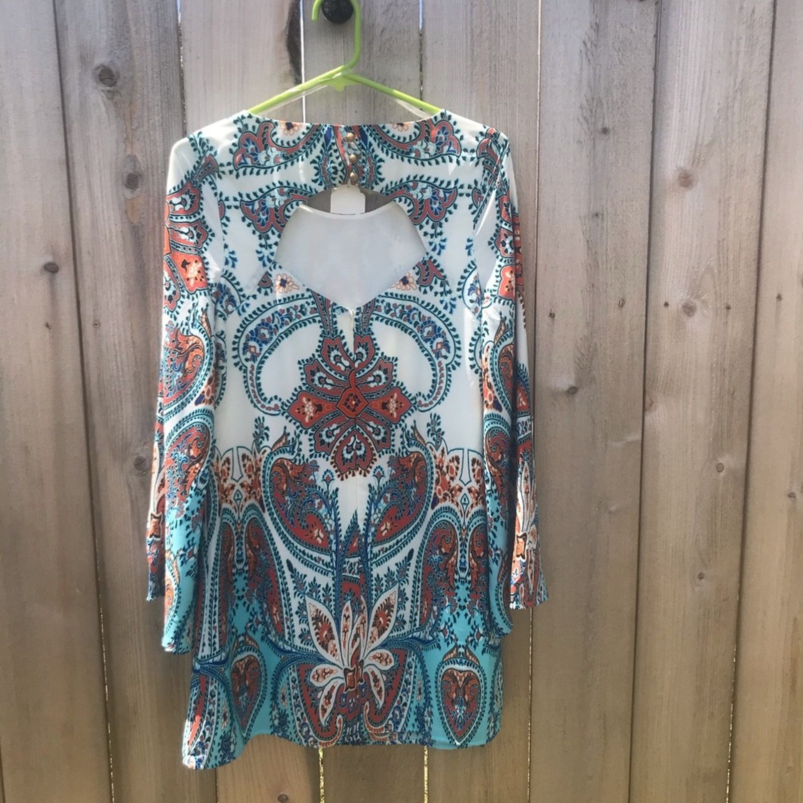 Other Modcloth Pink Owl floral paisley tunic dress NEW Size M / US 6-8 / IT 42-44 - 3 Thumbnail