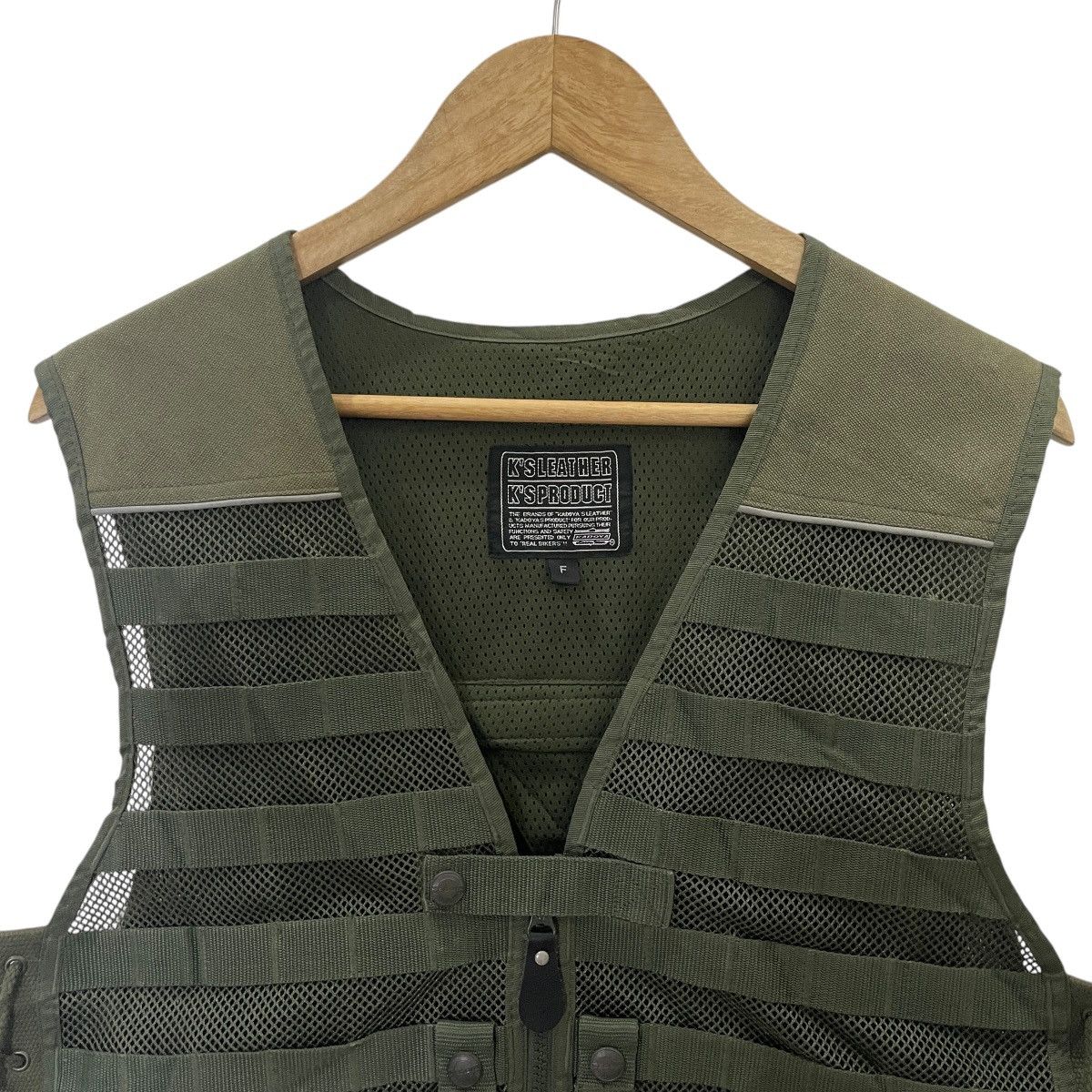 Kadoya Vintage K’s Product Kadoya Bikers Safety Vest Size US M / EU 48-50 / 2 - 2 Thumbnail