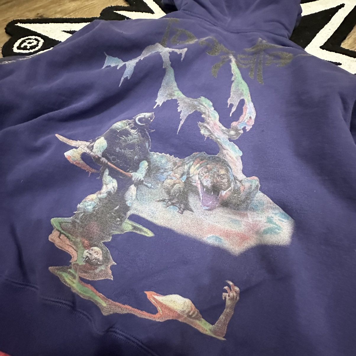 Supreme Frank Frazetta Zip Up Hooded Sweatshirt Size US L / EU 52-54 / 3 - 11 Thumbnail