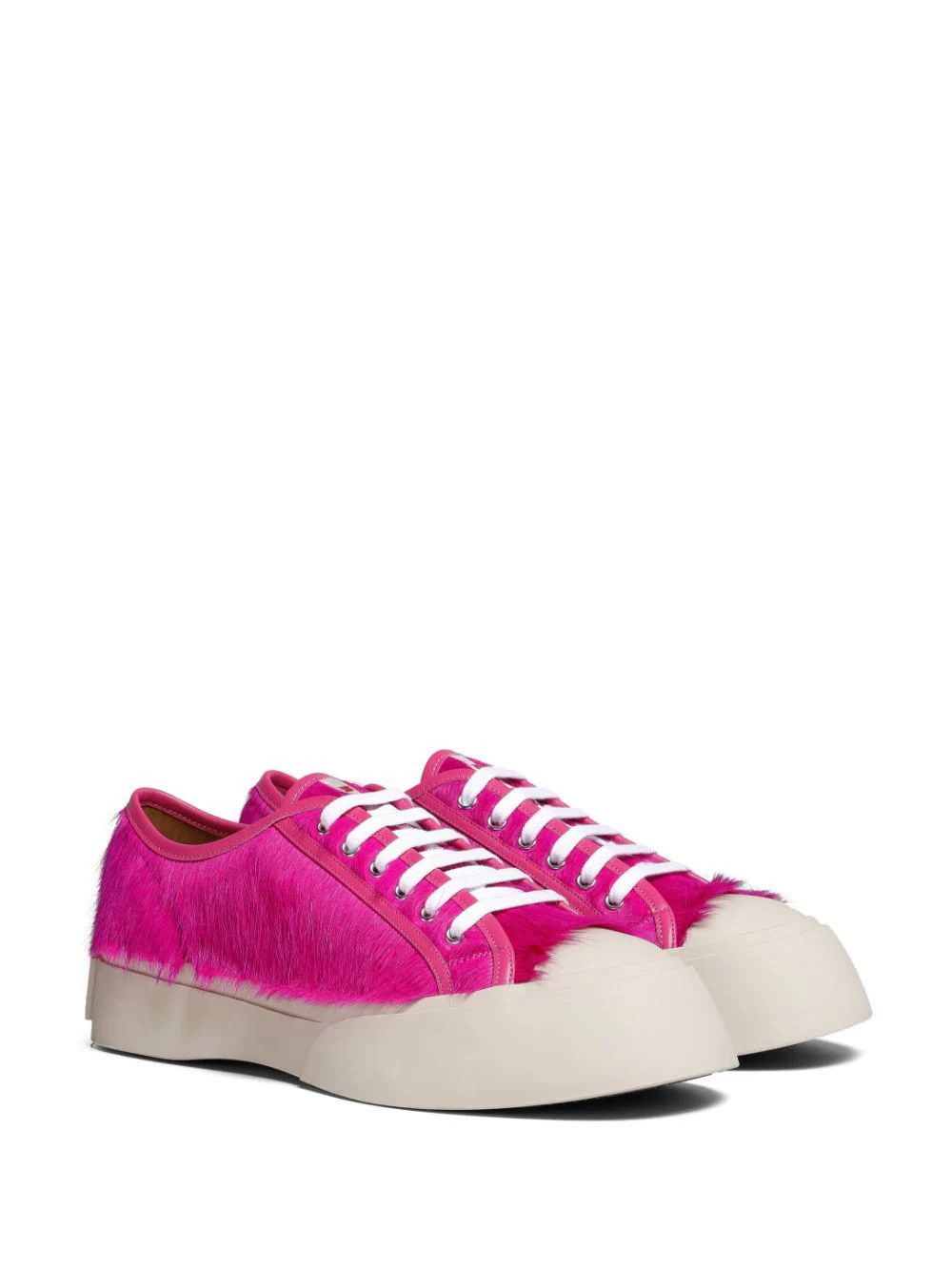 Marni o1w1db10524 Calfskin Sneakers in Pink Size US 11 / EU 44 - 3 Thumbnail