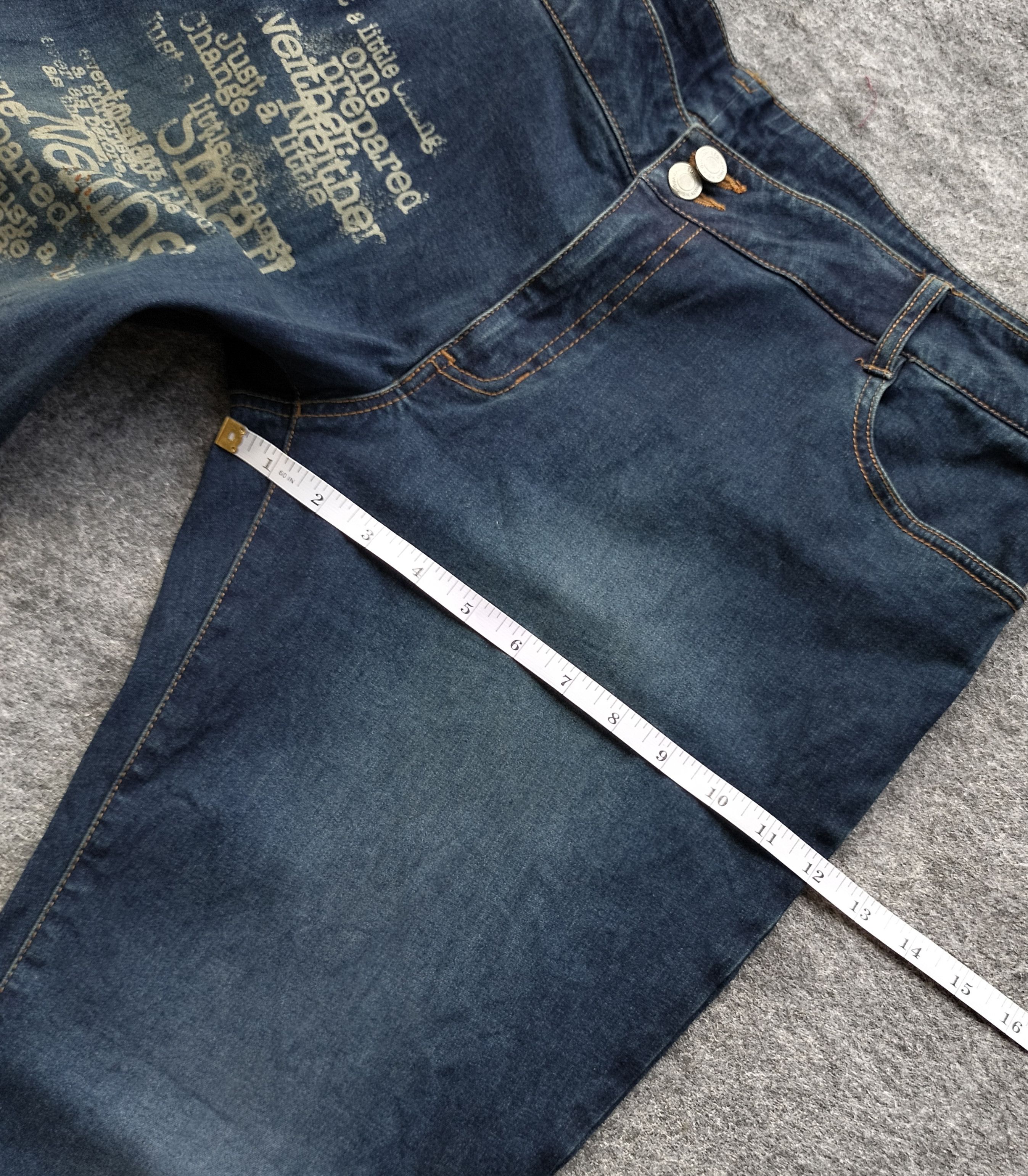 Tornado Mart Y2k vkei oem flare jeans Size US 38 / EU 54 - 11 Thumbnail