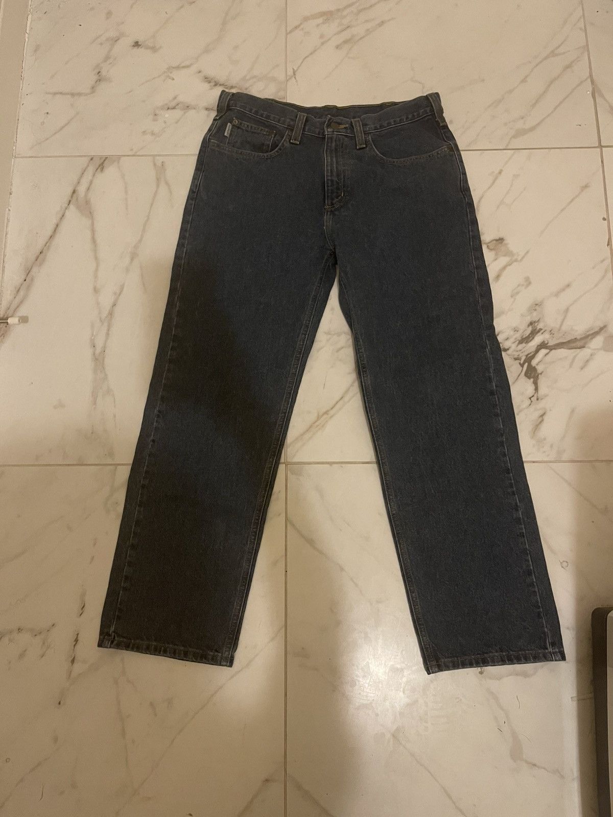 Carhartt × Vintage Carhartt Jeans 34x30 Size US 34 / EU 50 - 1 Thumbnail
