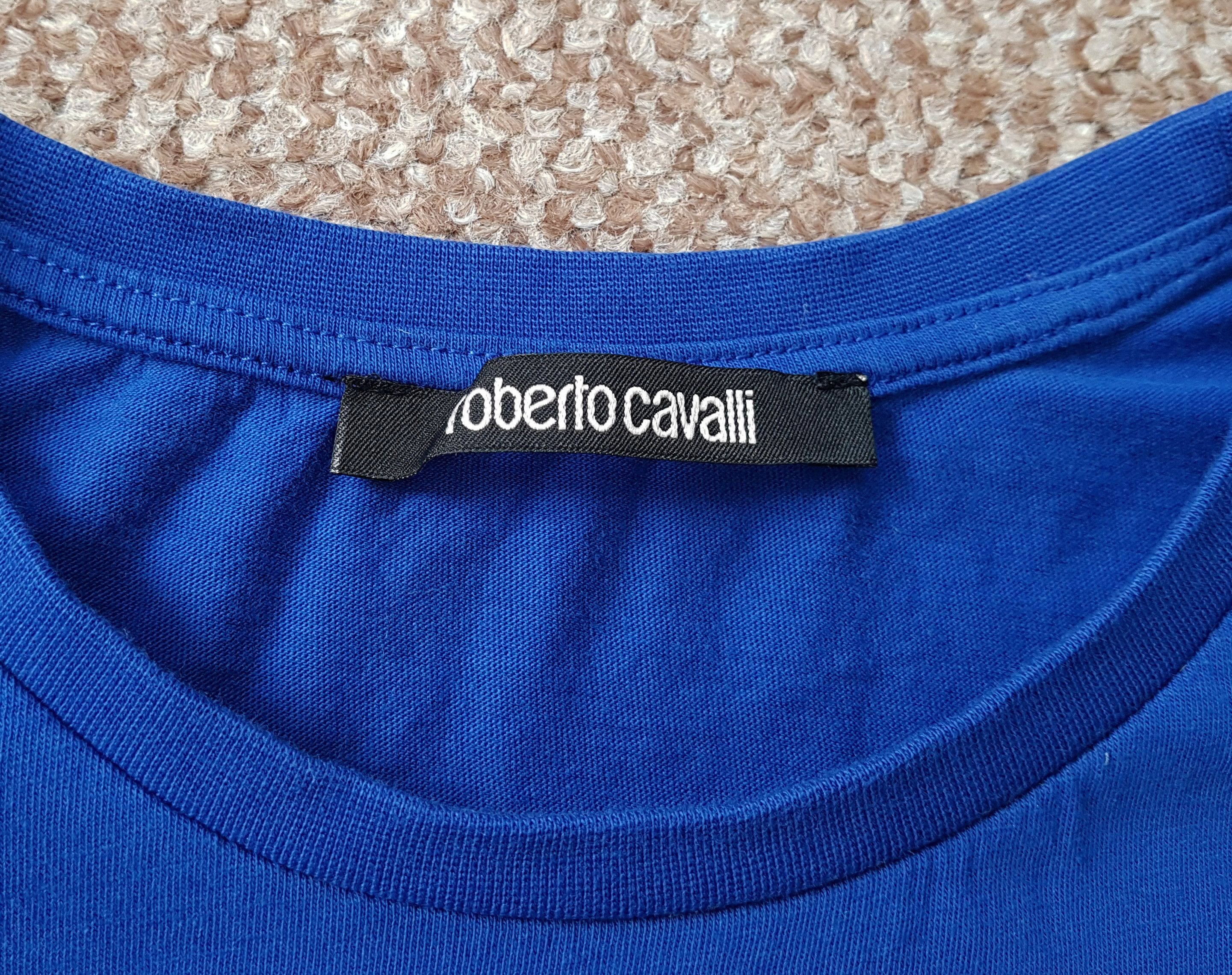 Roberto Cavalli Roberto Cavalli Eagle Logo Short Sleeve Tee T Shirt sz L Size US L / EU 52-54 / 3 - 7 Thumbnail