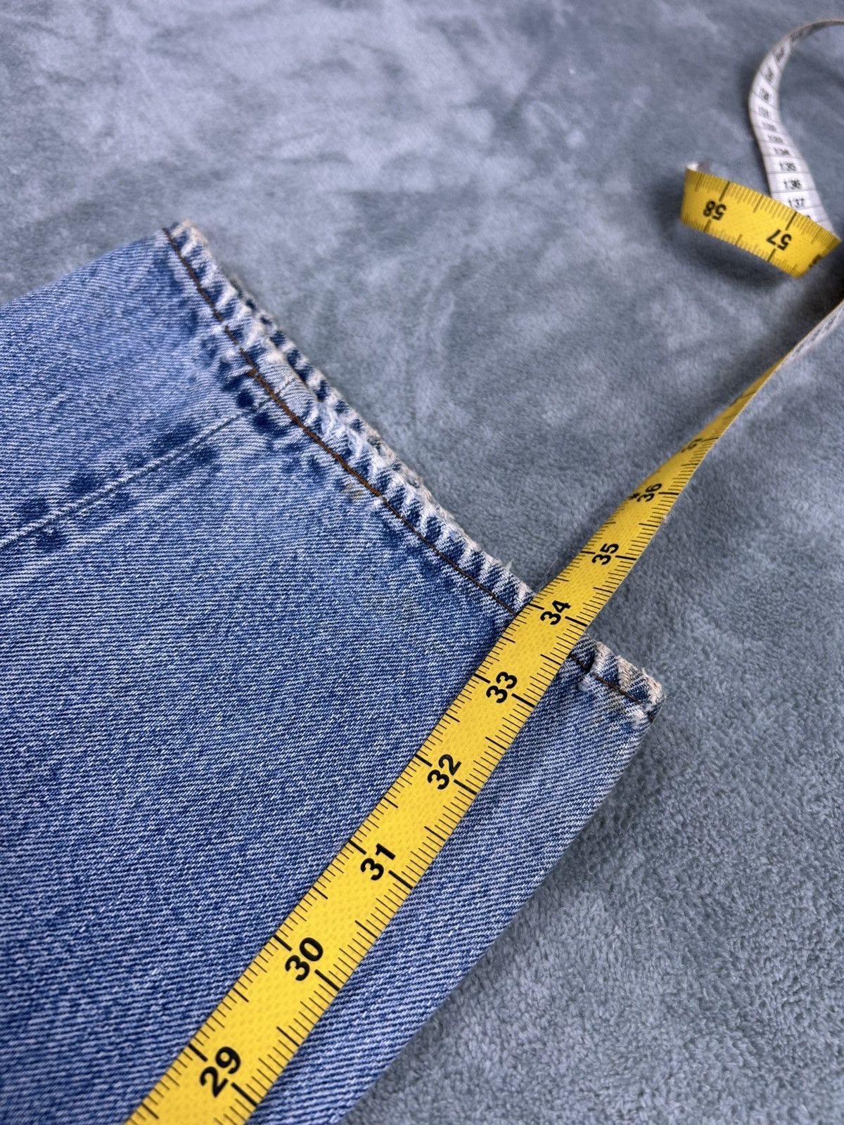 Levi's Vintage Clothing Vintage Levi’s 501 Red Line Distressed Denim Jeans. S083 Size US 32 / EU 48 - 18 Thumbnail