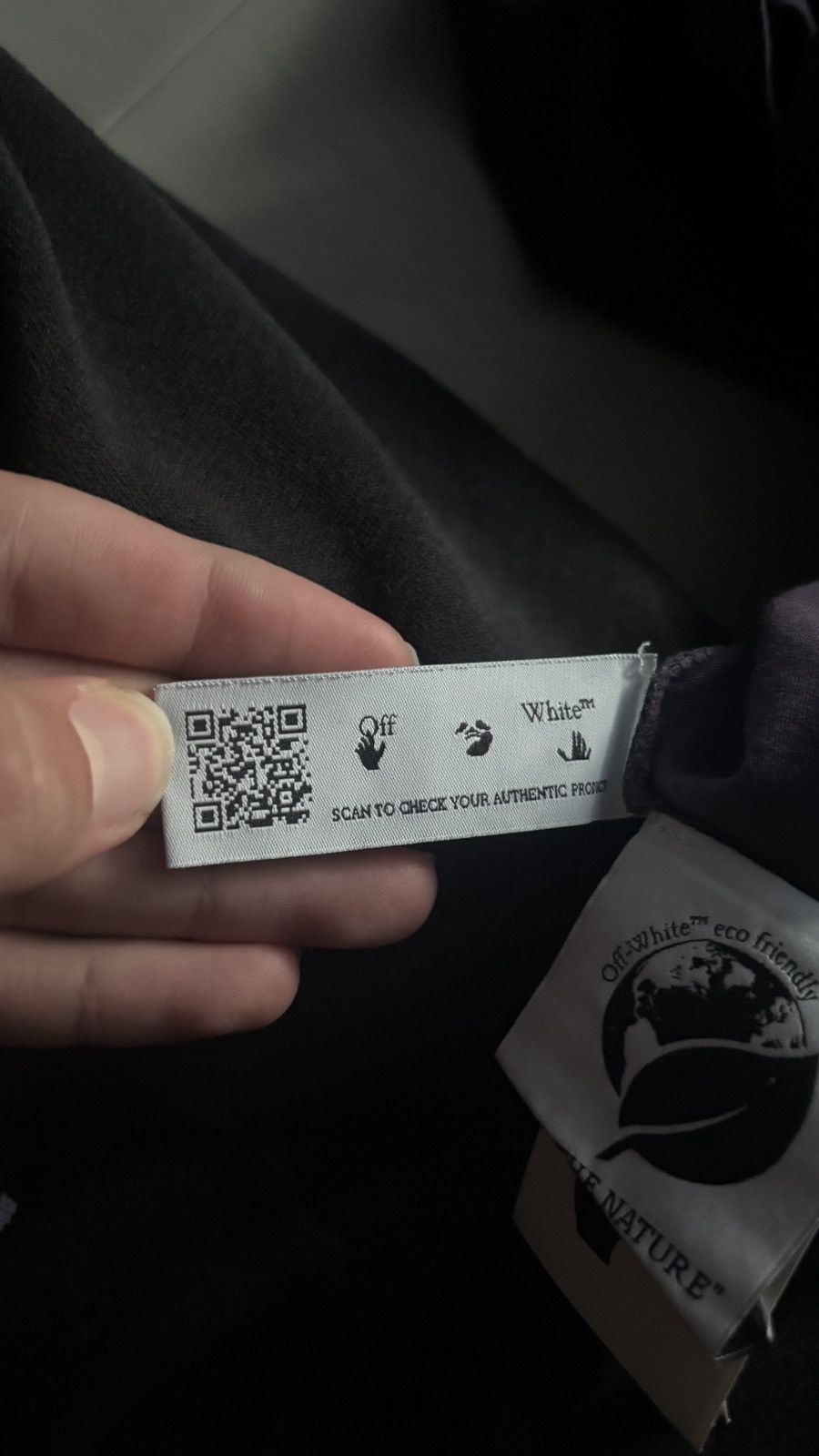 Off-White Off white purple paintbrush tee Size US S / EU 44-46 / 1 - 6 Thumbnail