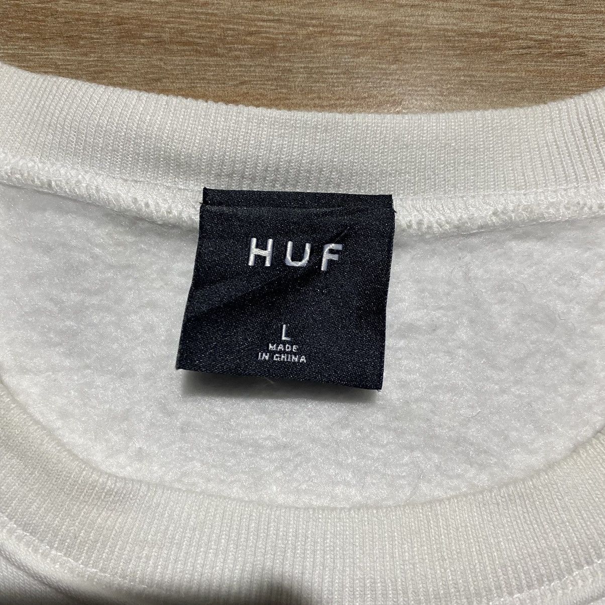 Huf HUF Skateboarding The Lick Logo Sweatshirt Size US L / EU 52-54 / 3 - 5 Thumbnail