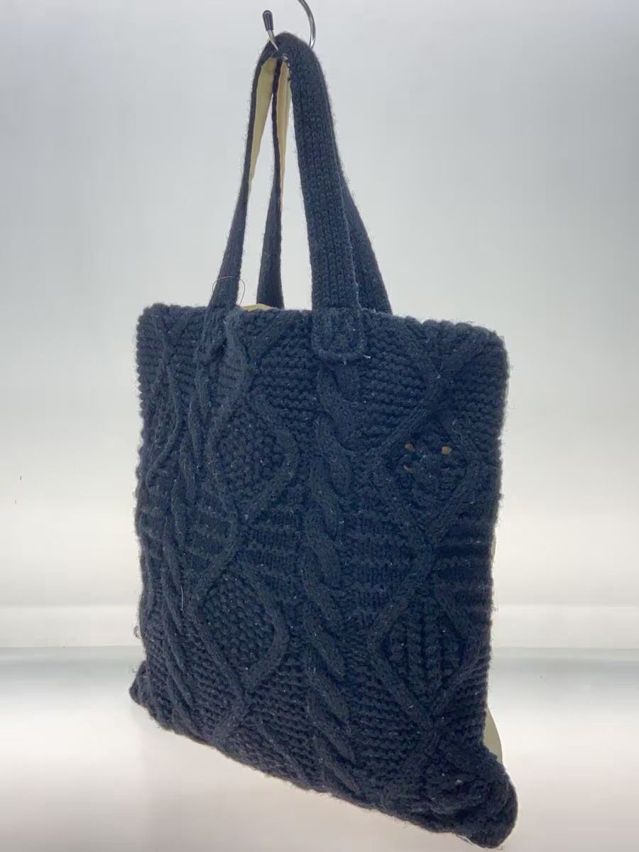 Comme des Garcons Cable Knit Wool Tote Bag Size ONE SIZE - 2 Thumbnail