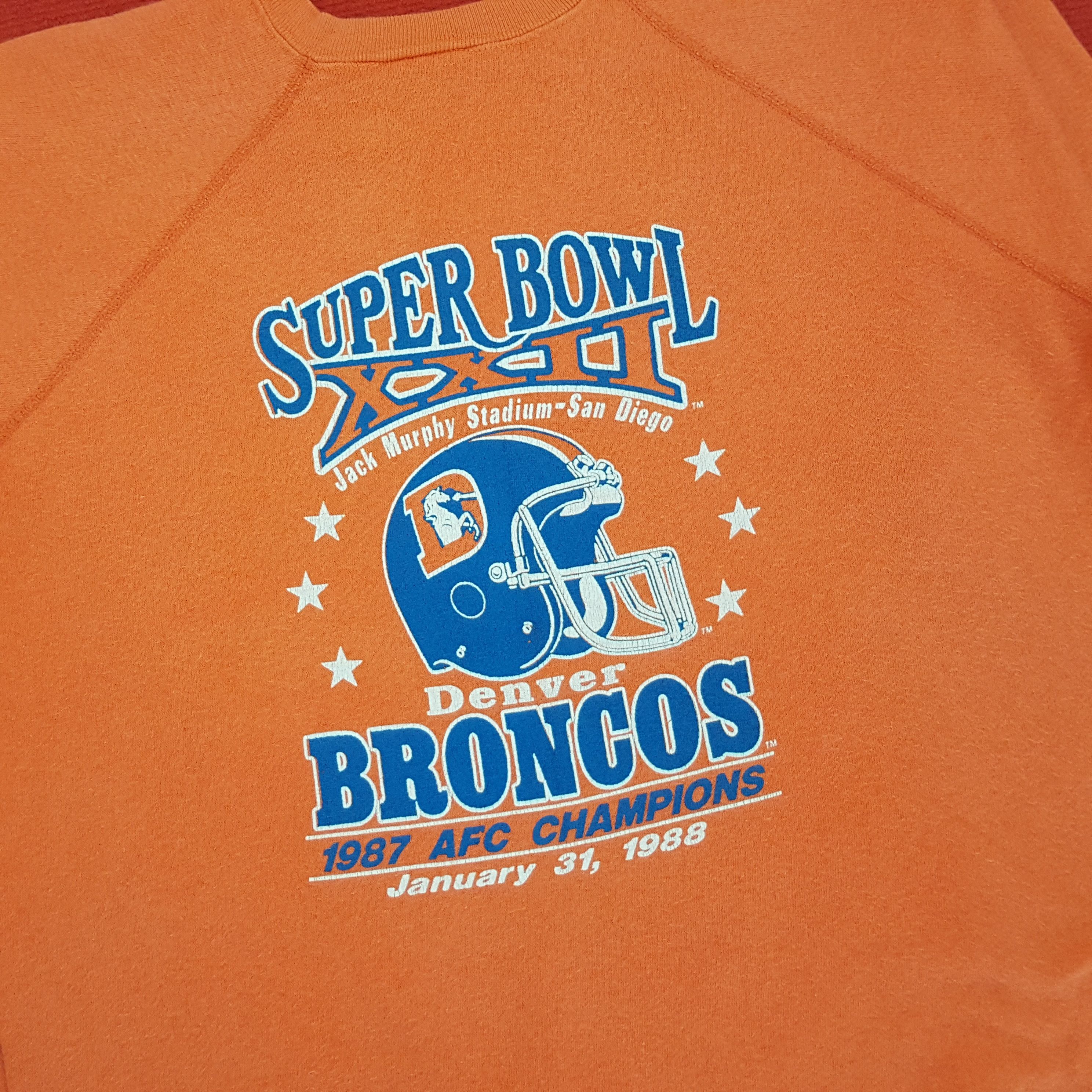 NFL × Vintage Denver Broncos NFL Football Team Super Bowl Sweatshirt Size US M / EU 48-50 / 2 - 5 Thumbnail