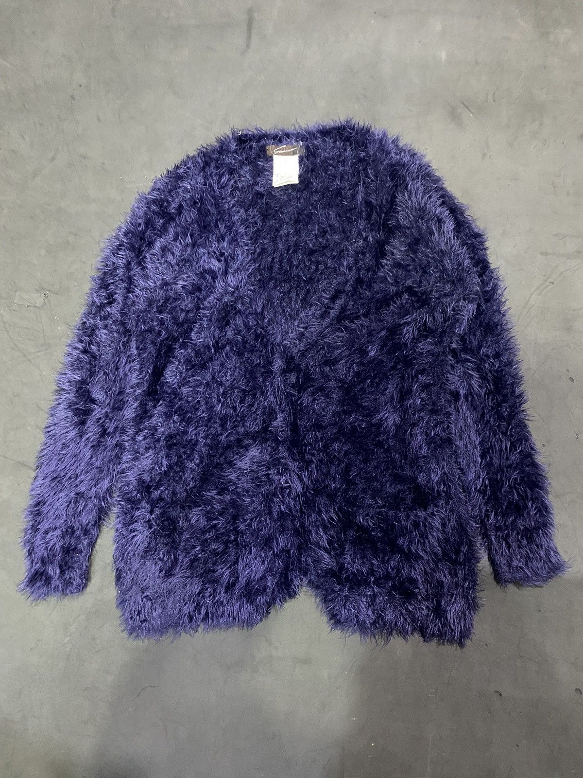 If Six Was Nine 💸BINDINGOFFER💸Japanese furcardigan kurtcobain mohair styled Size US L / EU 52-54 / 3 - 1 Thumbnail