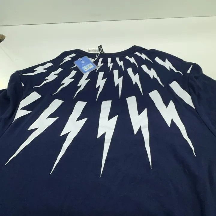 Neil Barrett Neil Barrett Stylish Long Sleeve T-Shirt -2507 Size US XL / EU 56 / 4 - 8 Thumbnail