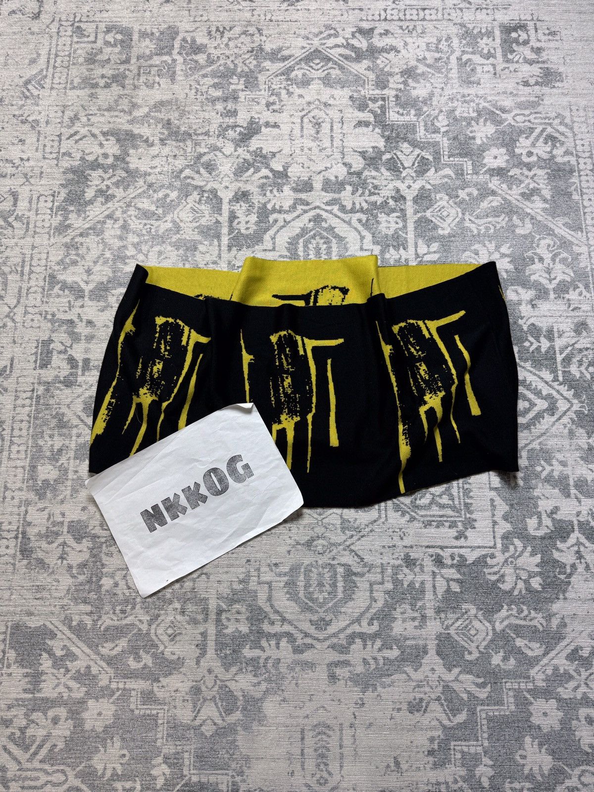 If Six Was Nine 💥Archive Trine Krycer Simonsen Wool Japan Scarf Designer Size ONE SIZE - 2 Thumbnail